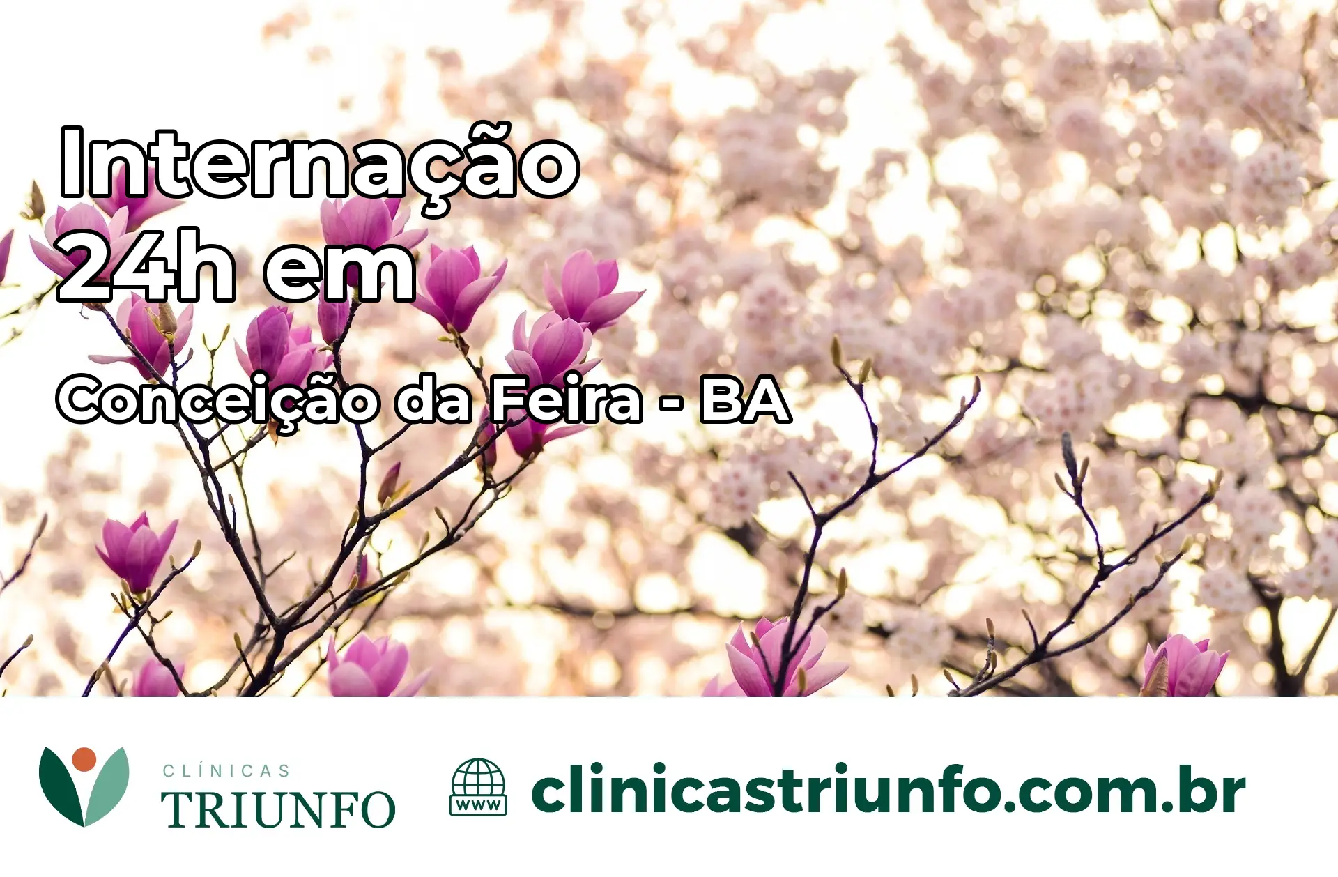 Internação 24 horas em Conceição da Feira – BA