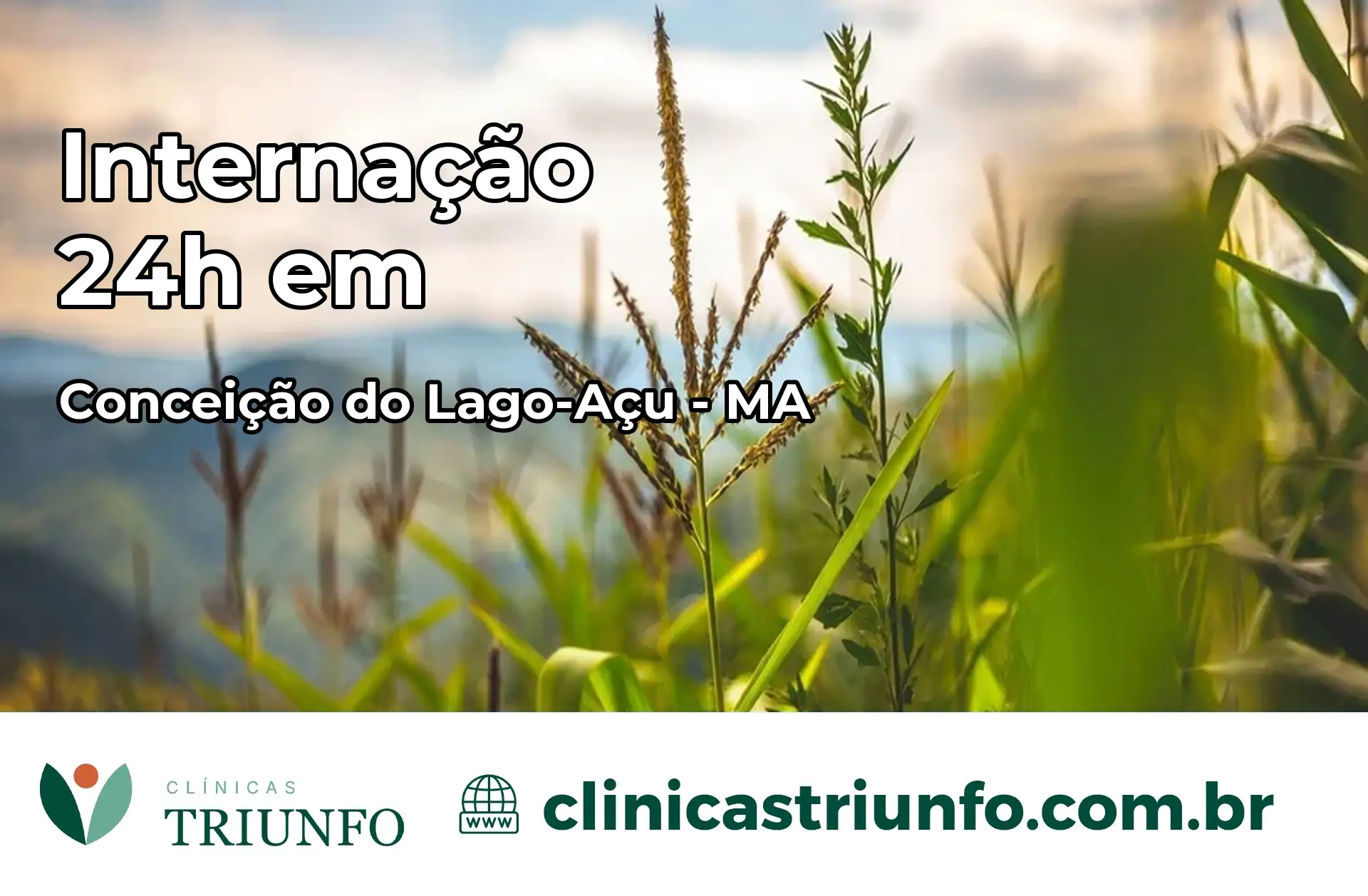Internação 24 horas em Conceição do Lago-Açu – MA