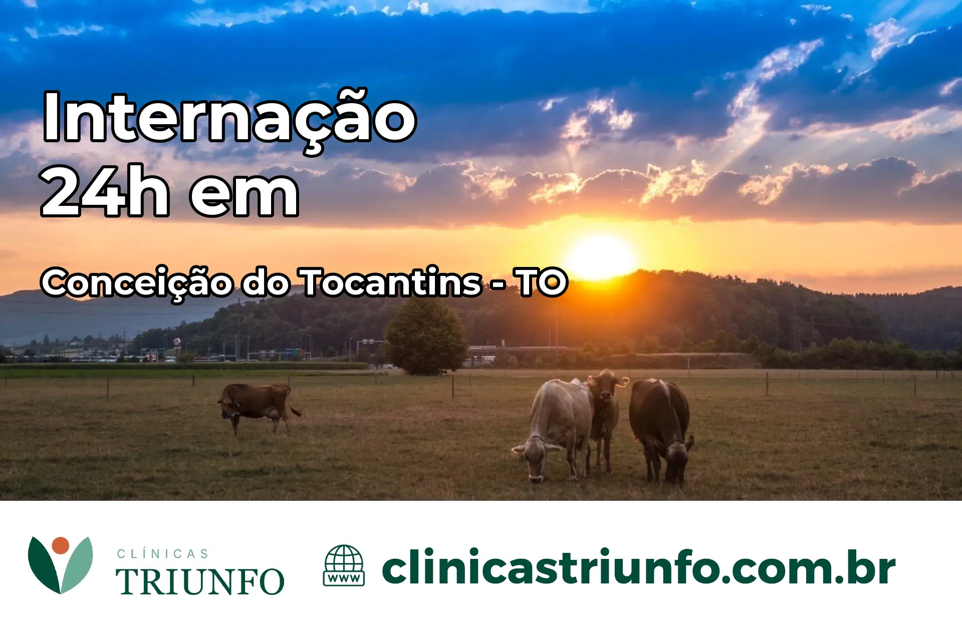 Internação 24 horas em Conceição do Tocantins – TO