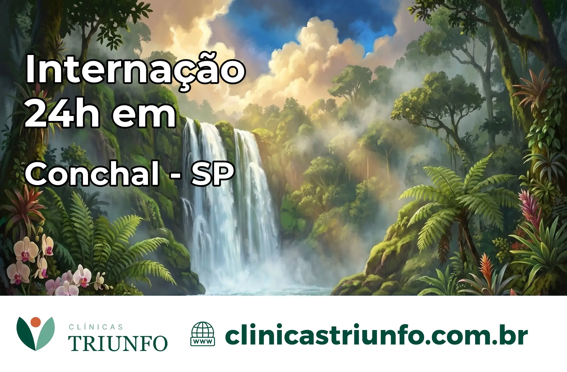 Internação 24 horas em Conchal – SP