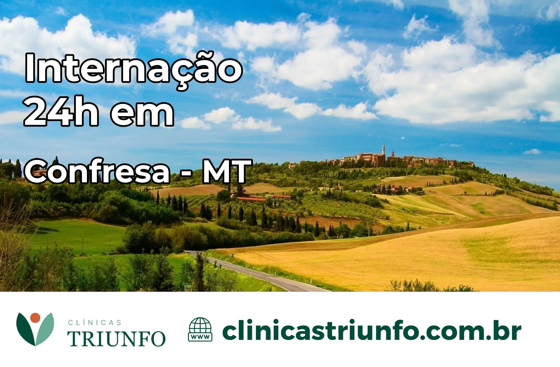 Internação 24 horas em Confresa – MT