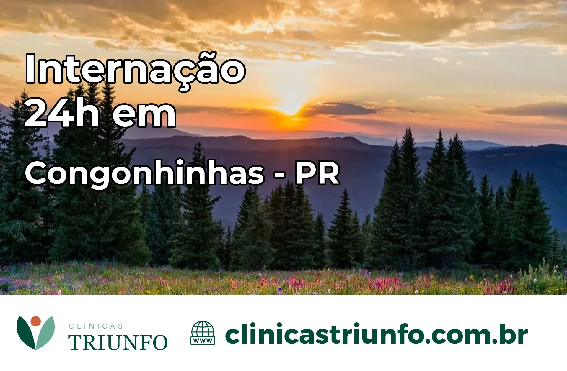 Internação 24 horas em Congonhinhas – PR