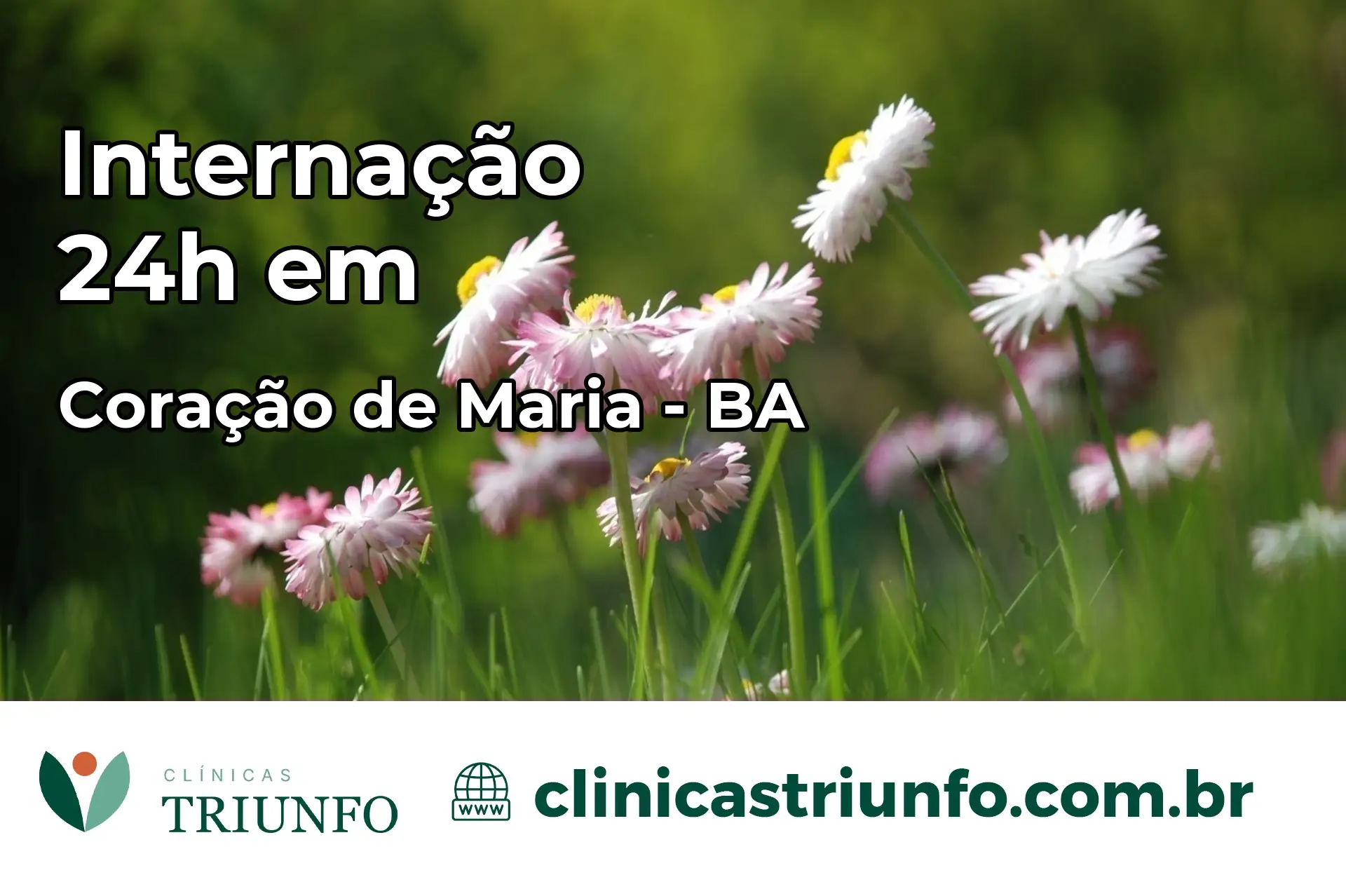 Internação 24 horas em Coração de Maria – BA