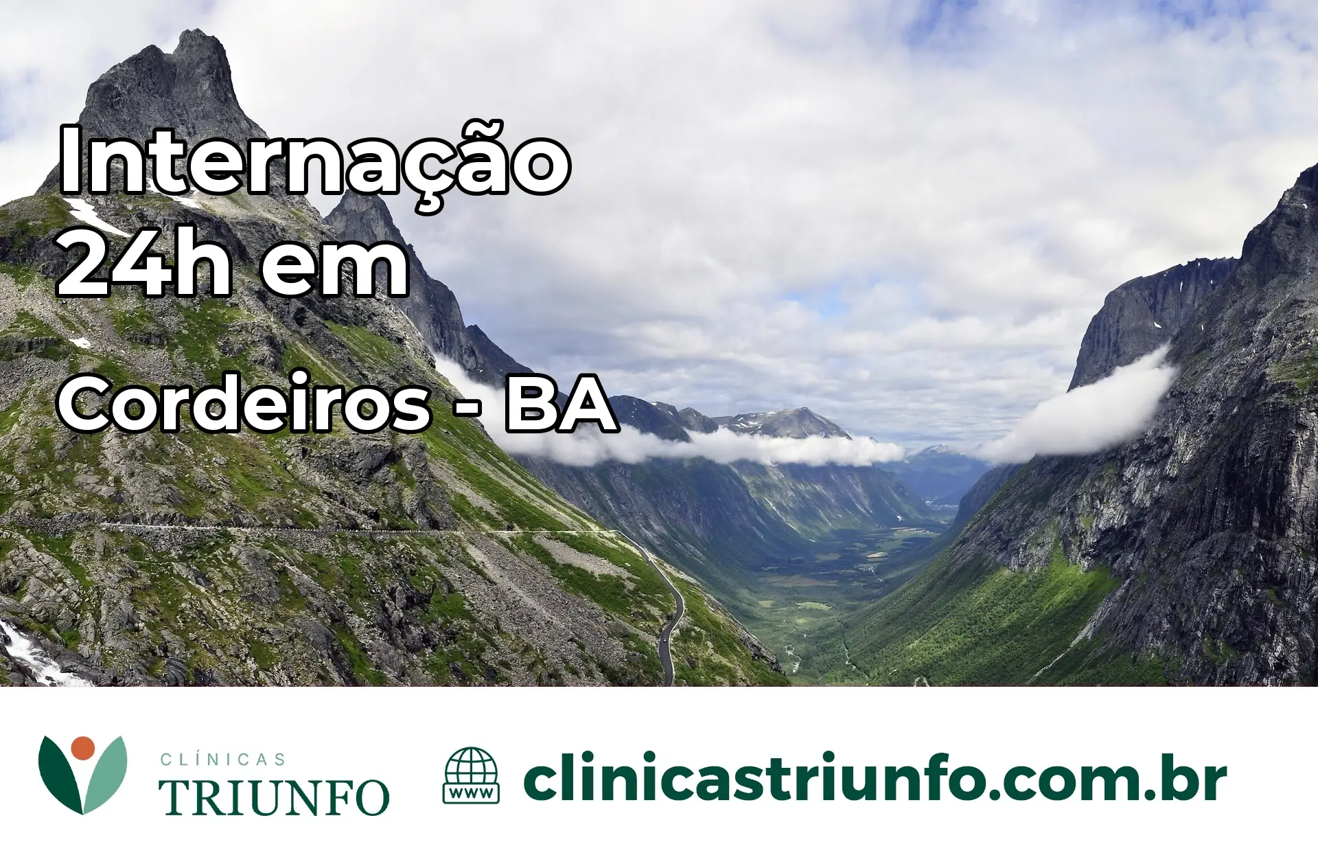 Internação 24 horas em Cordeiros – BA