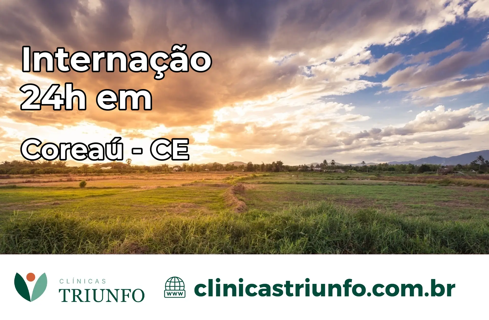 Internação 24 horas em Coreaú – CE