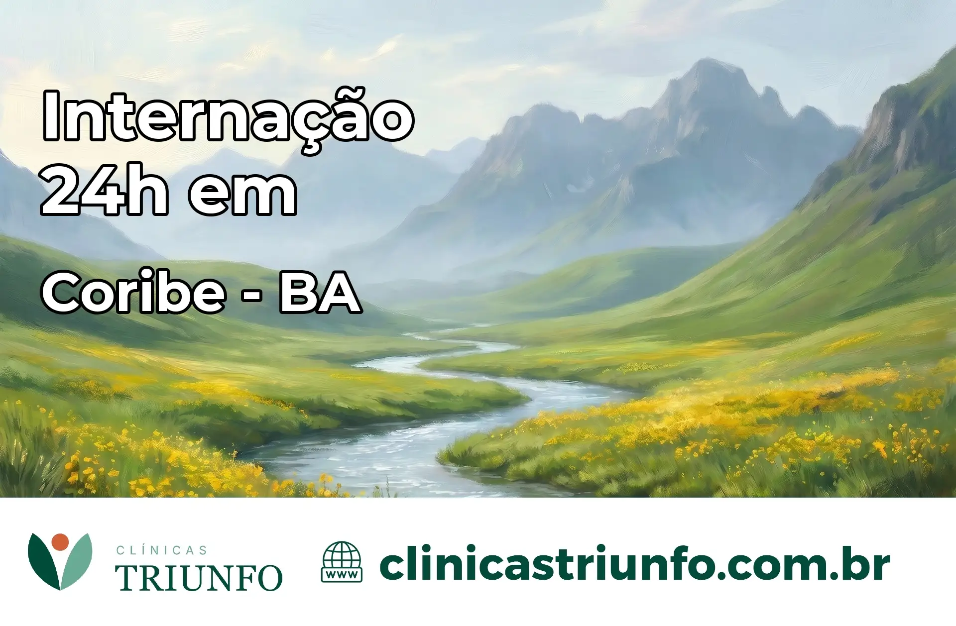 Internação 24 horas em Coribe – BA