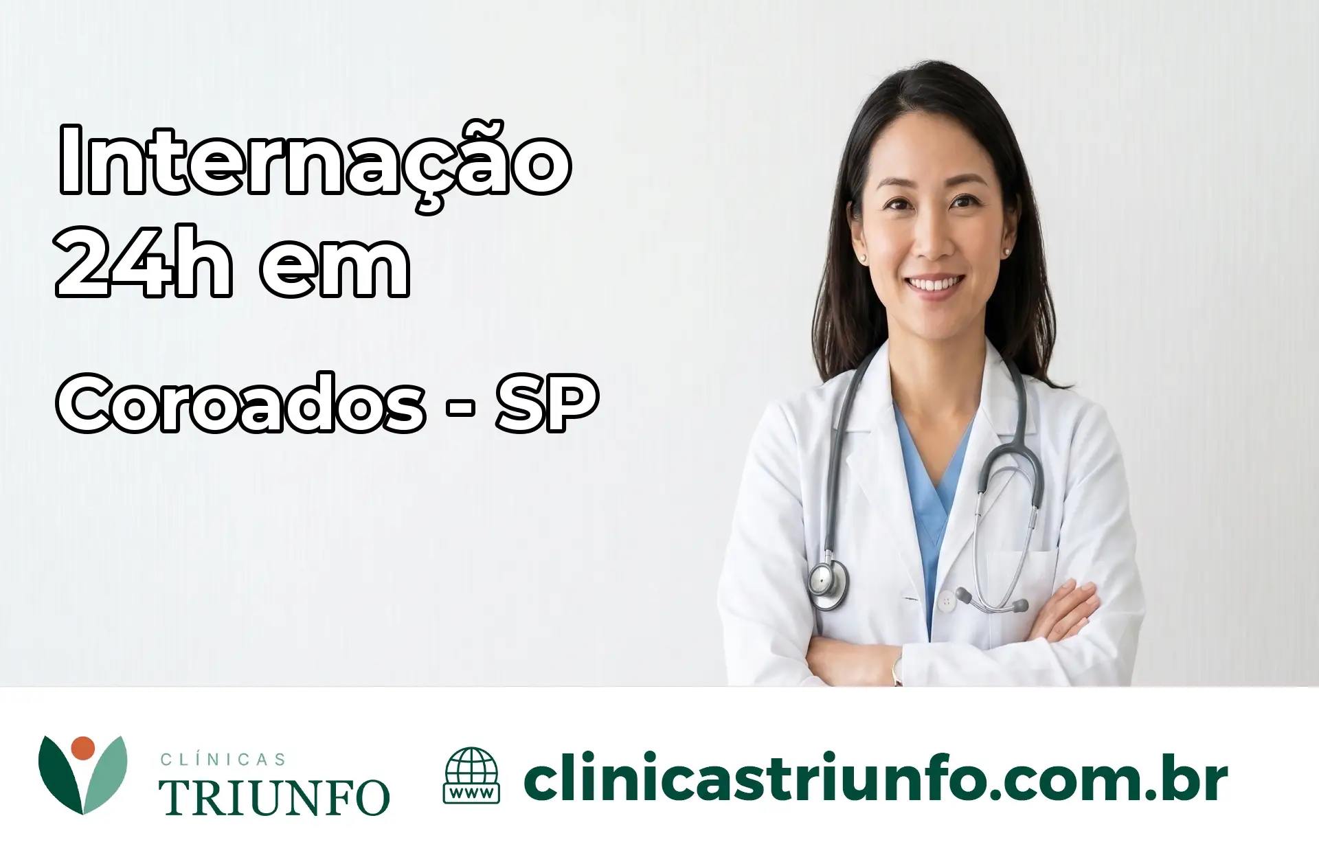 Internação 24 horas em Coroados – SP