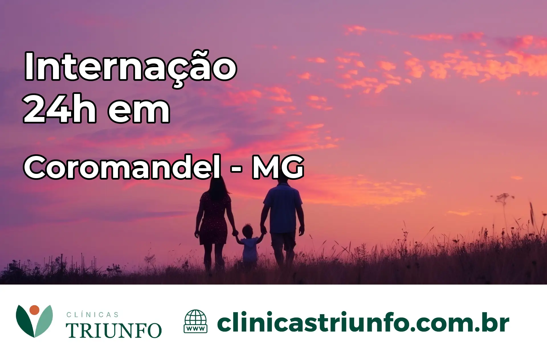 Internação 24 horas em Coromandel – MG