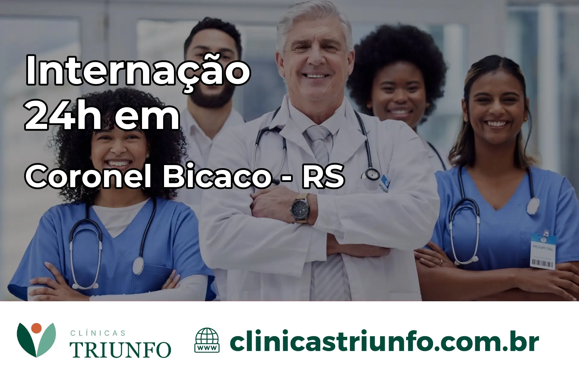 Internação 24 horas em Coronel Bicaco – RS