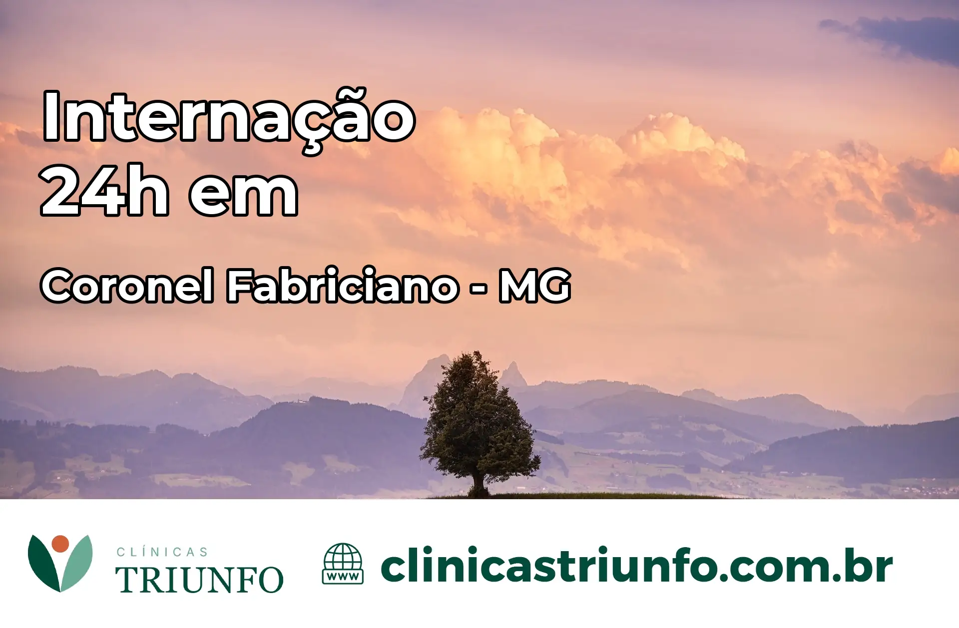 Internação 24 horas em Coronel Fabriciano – MG