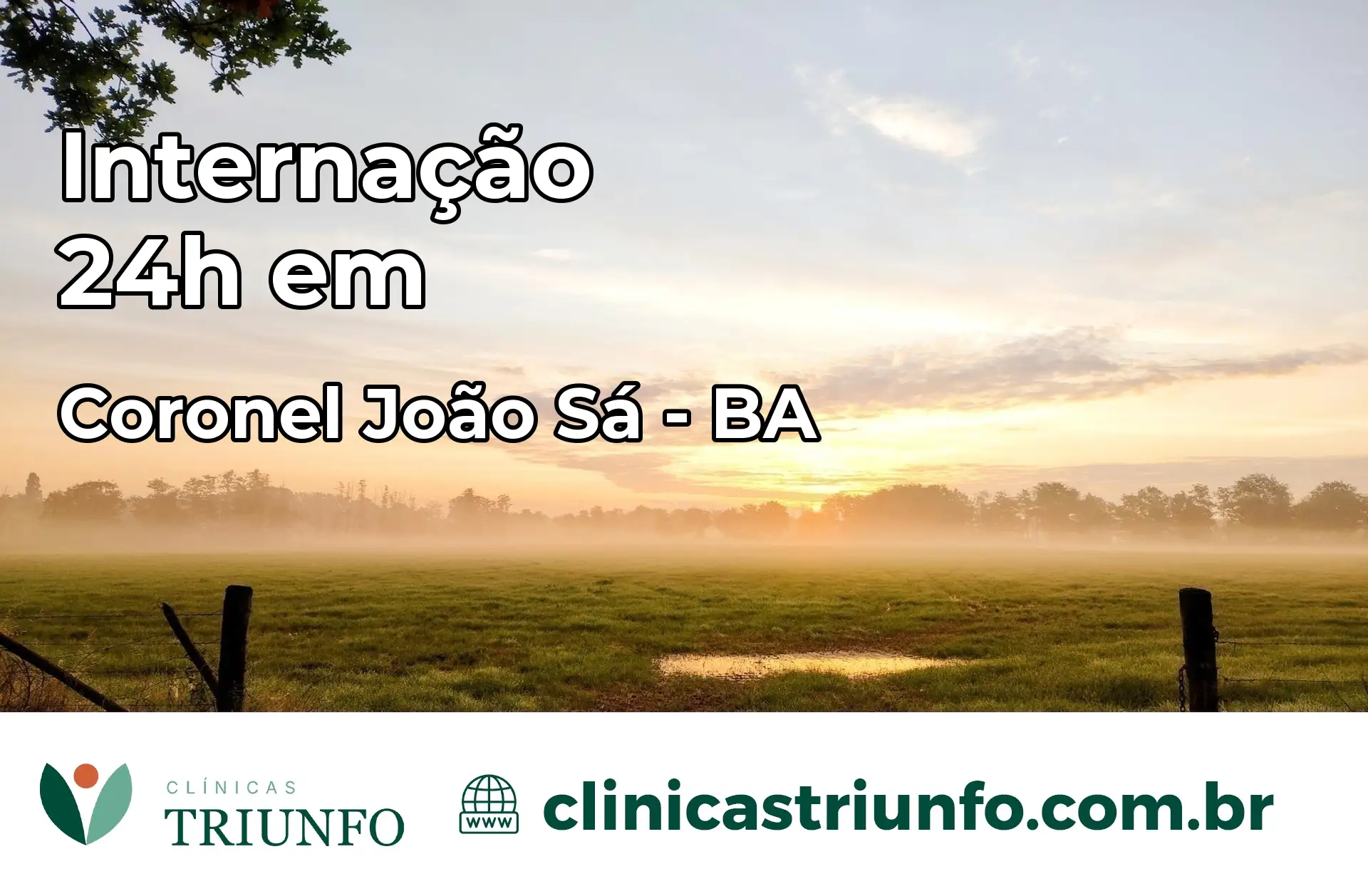 Internação 24 horas em Coronel João Sá – BA