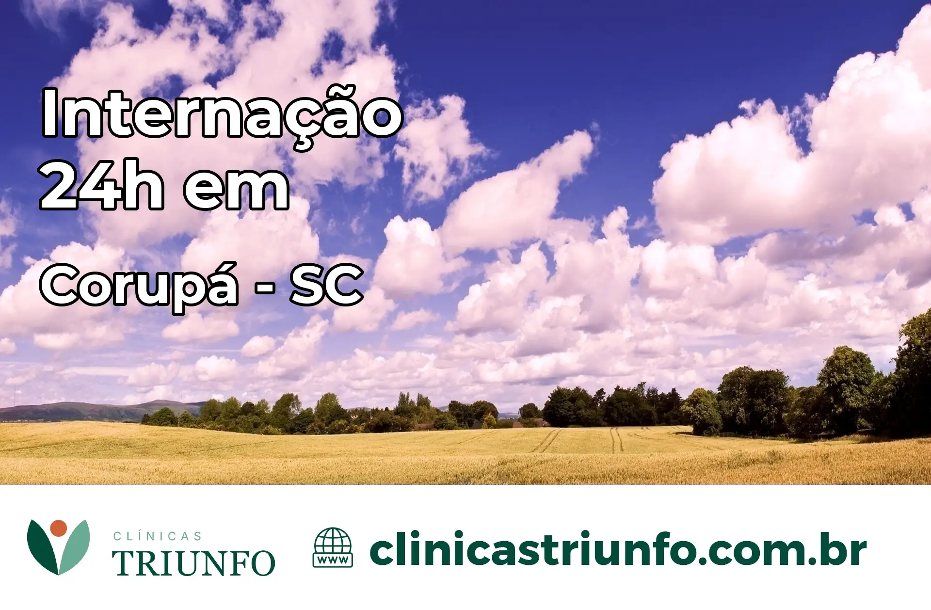 Internação 24 horas em Corupá – SC