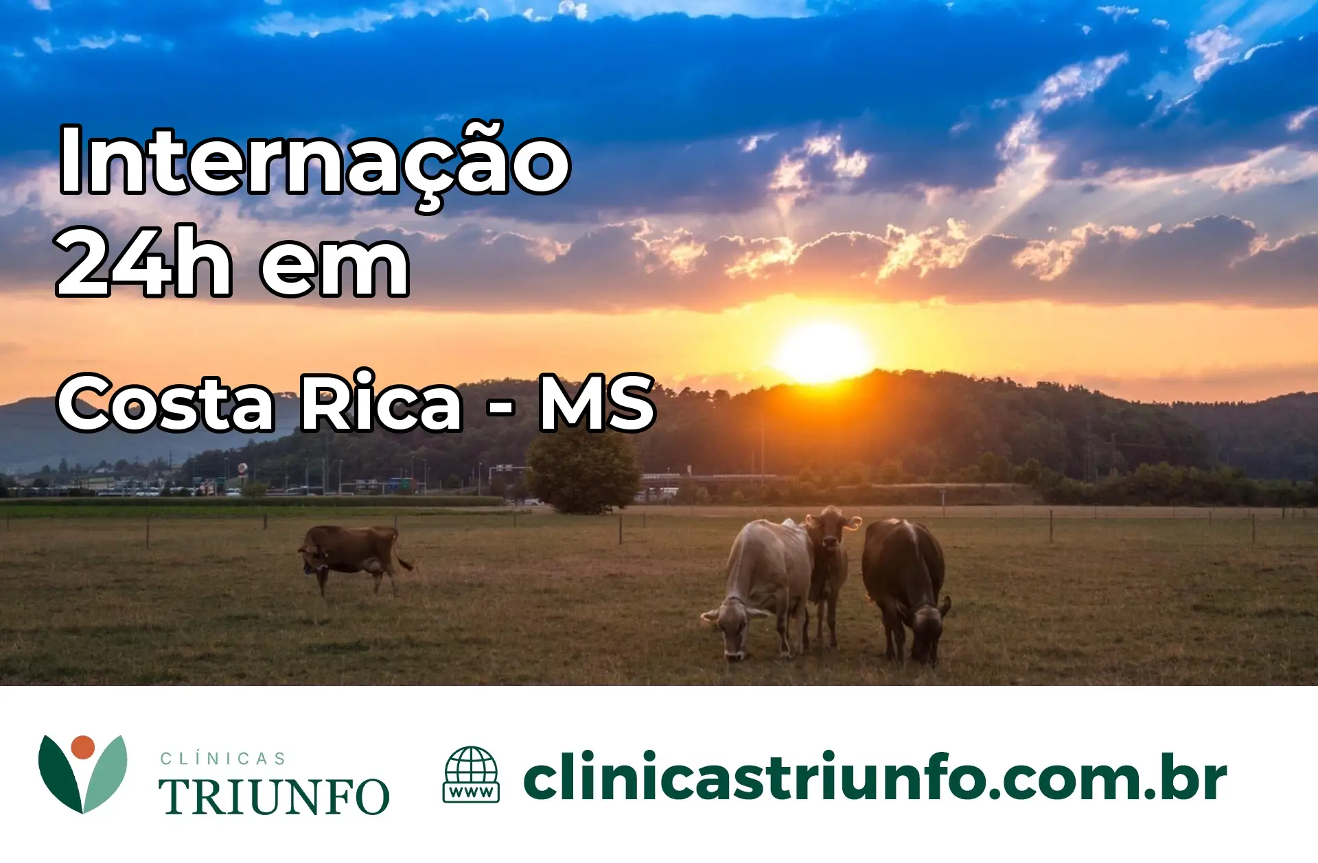 Internação 24 horas em Costa Rica – MS
