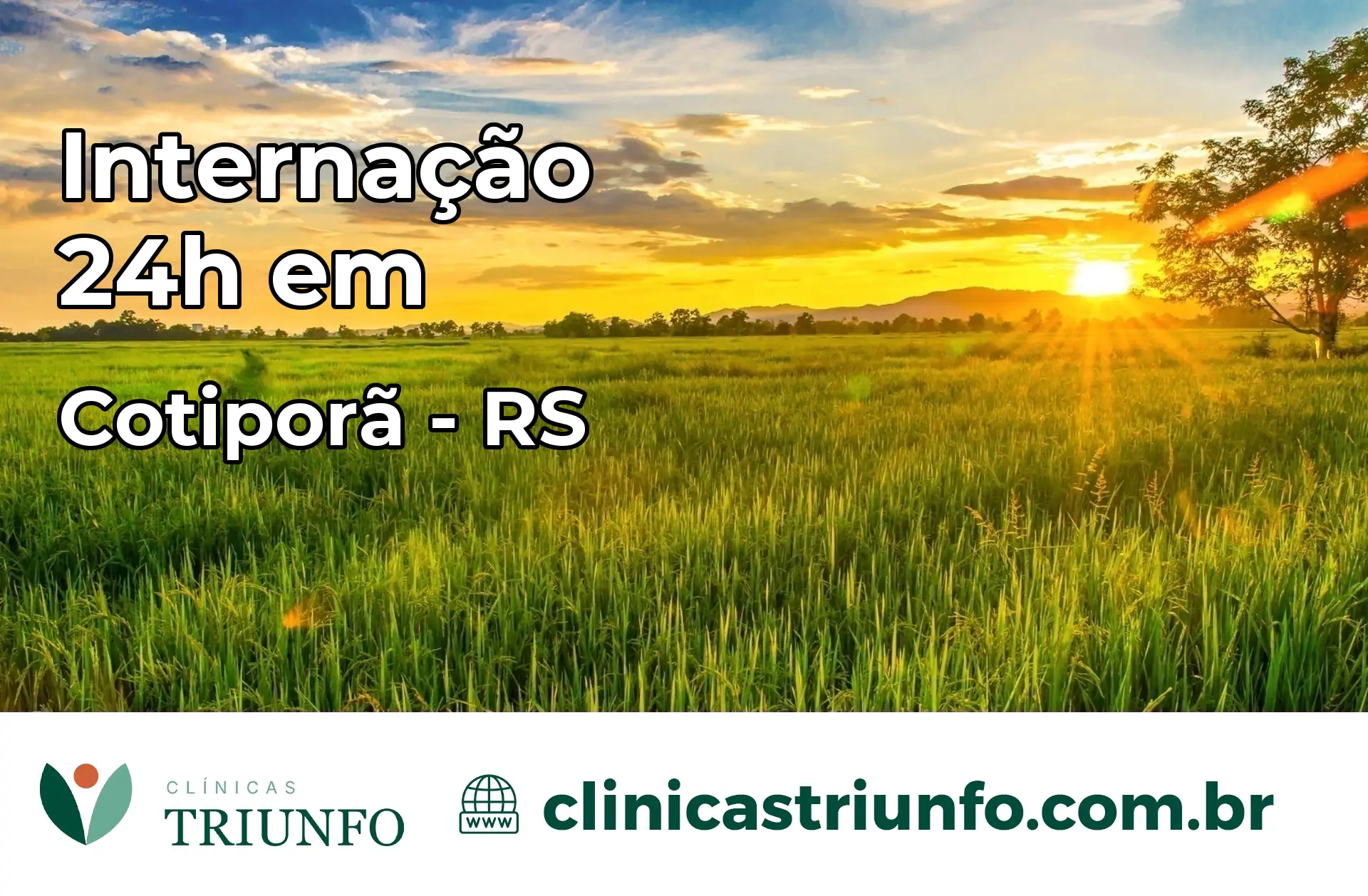 Internação 24 horas em Cotiporã – RS