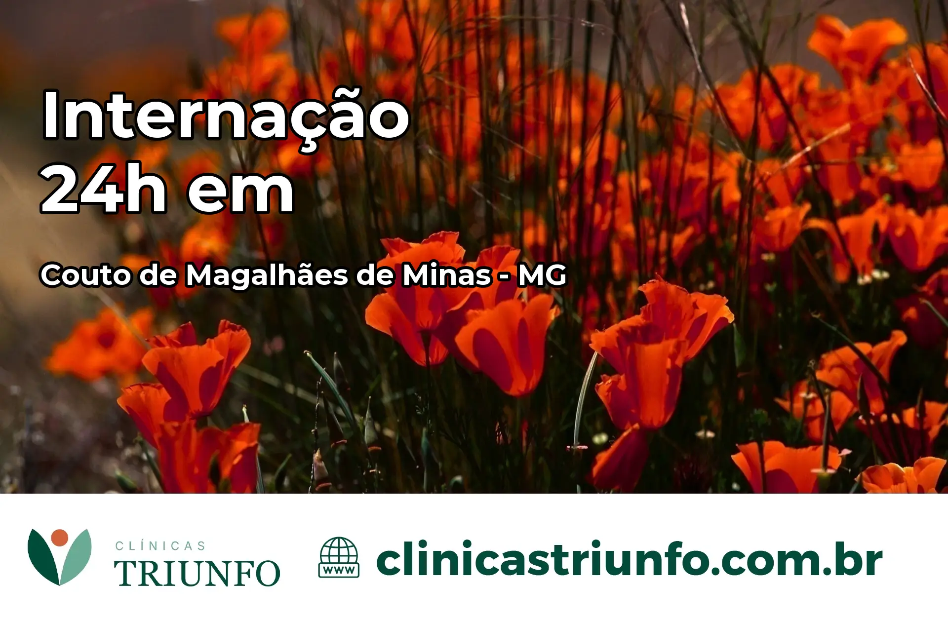 Internação 24 horas em Couto de Magalhães de Minas – MG