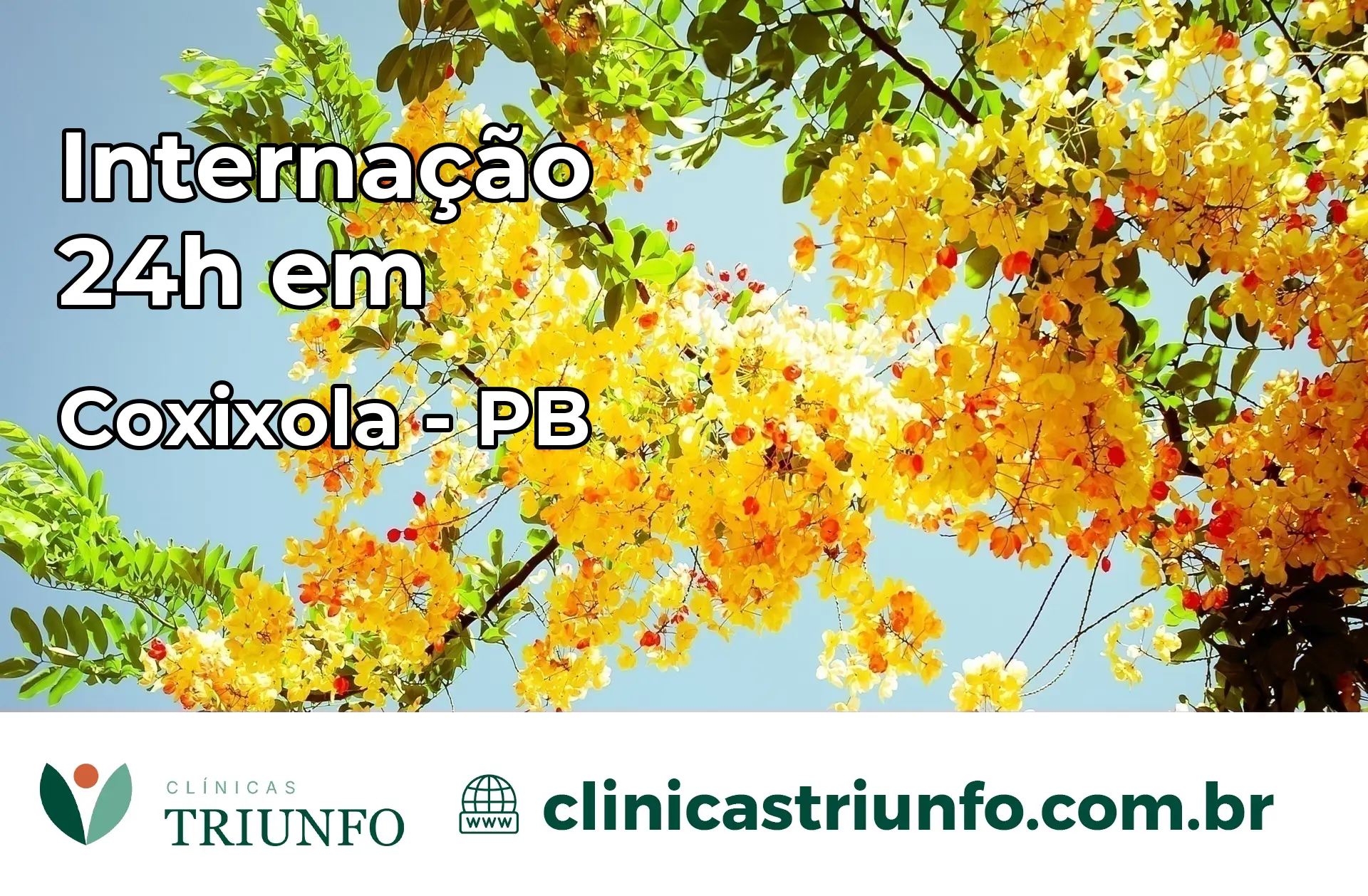 Internação 24 horas em Coxixola – PB