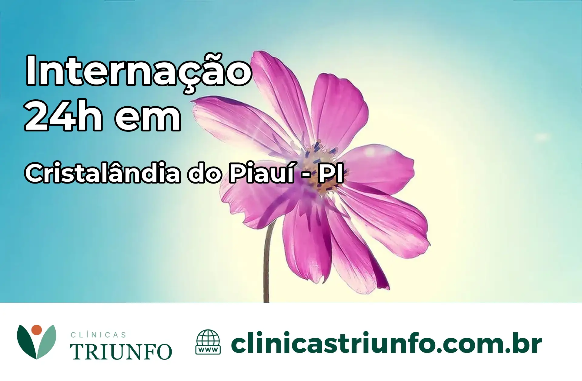 Internação 24 horas em Cristalândia do Piauí – PI