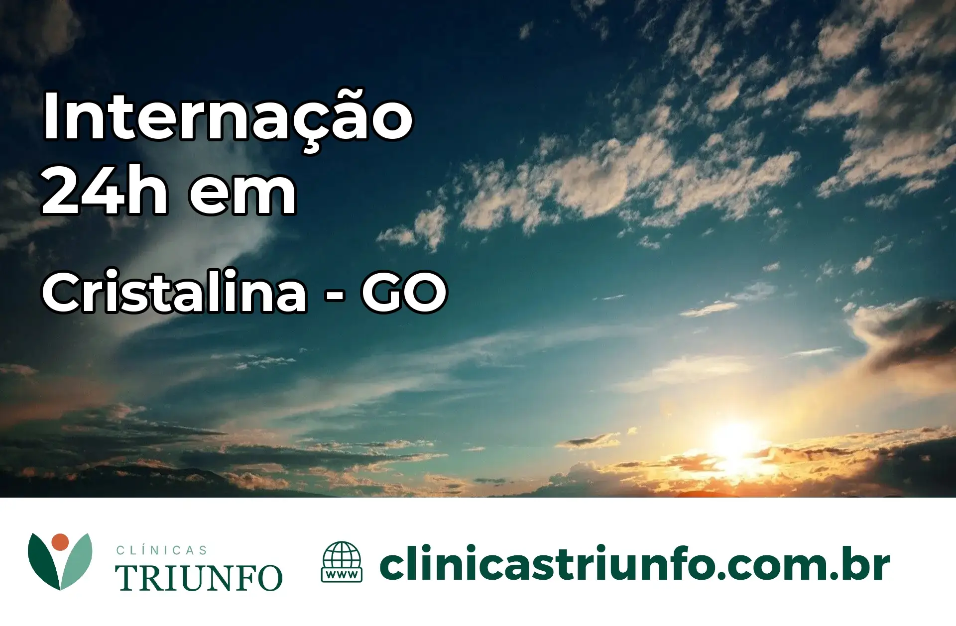 Internação 24 horas em Cristalina – GO