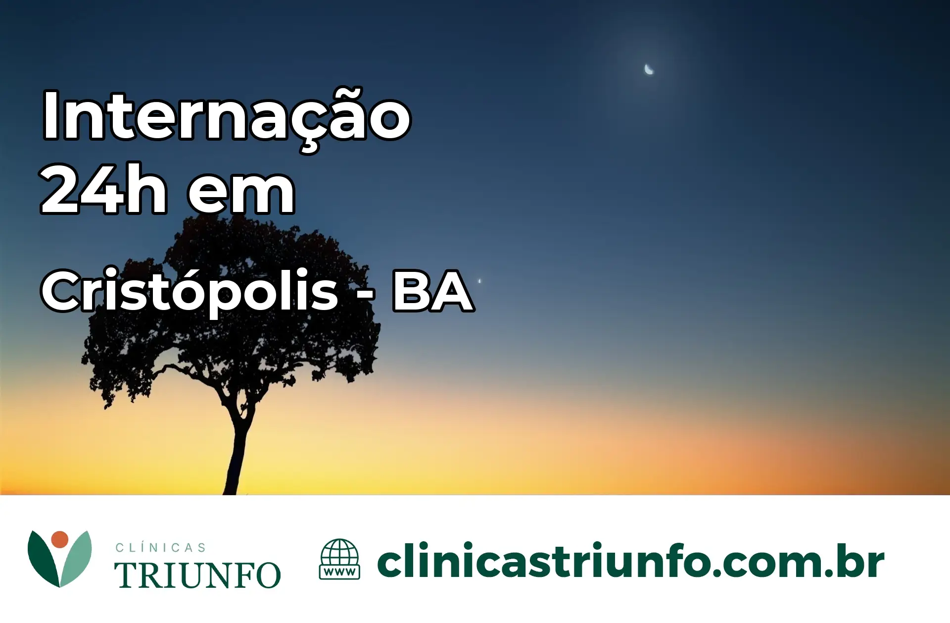 Internação 24 horas em Cristópolis – BA