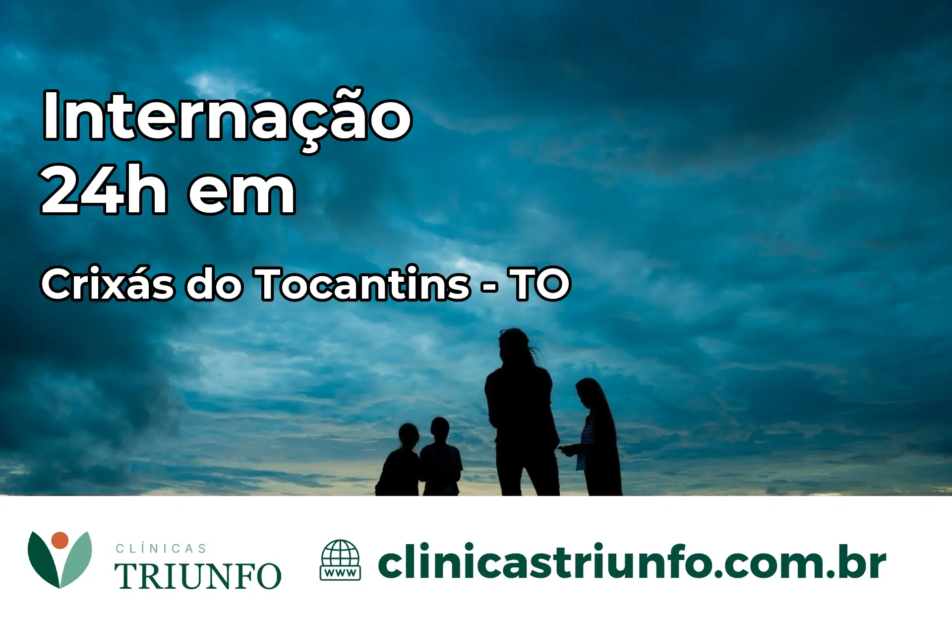 Internação 24 horas em Crixás do Tocantins – TO