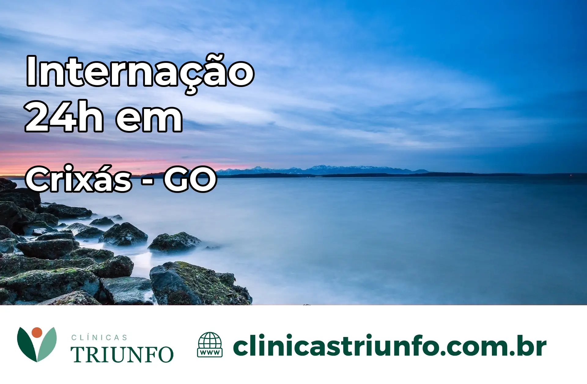 Internação 24 horas em Crixás – GO