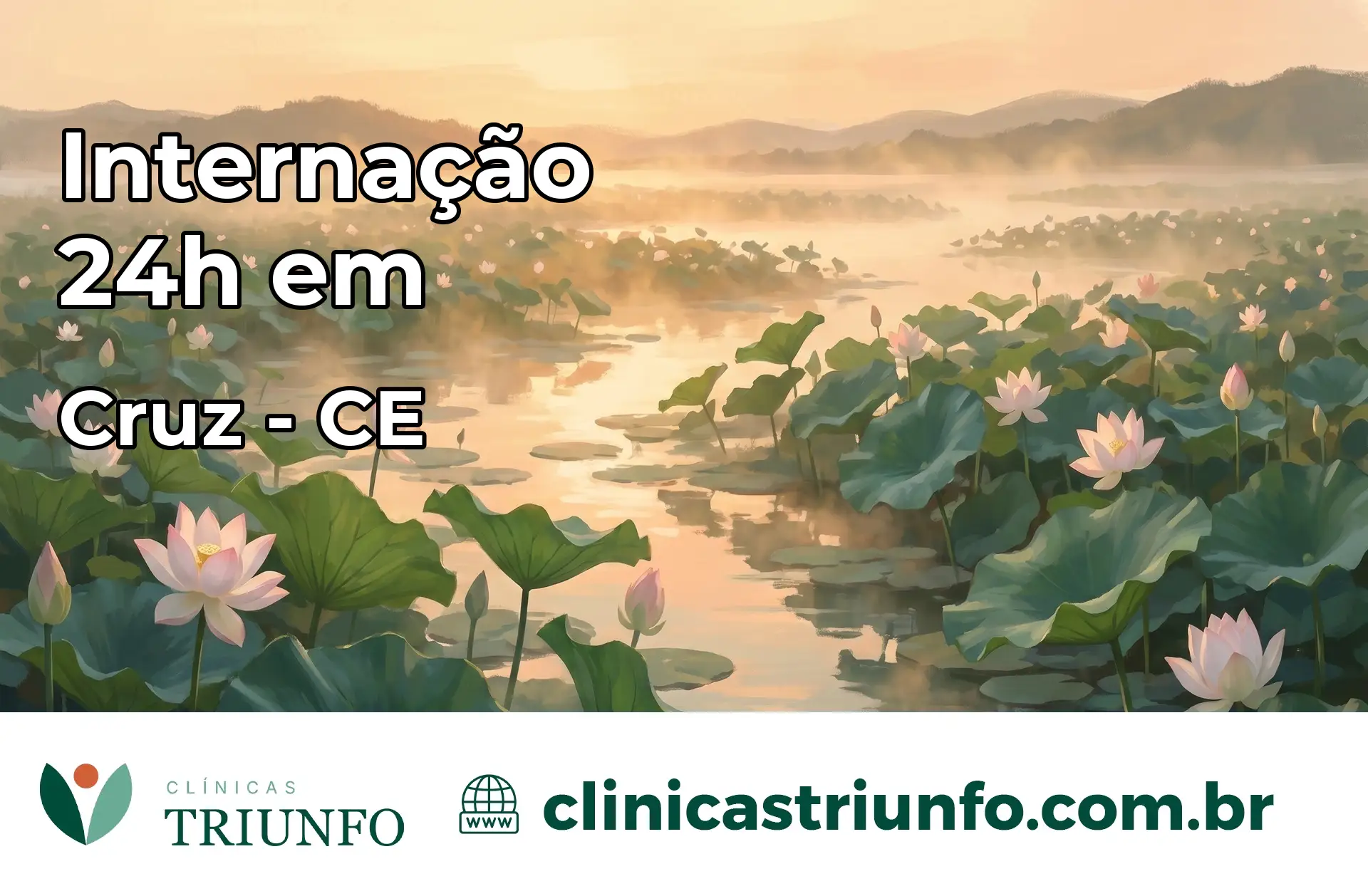 Internação 24 horas em Cruz – CE