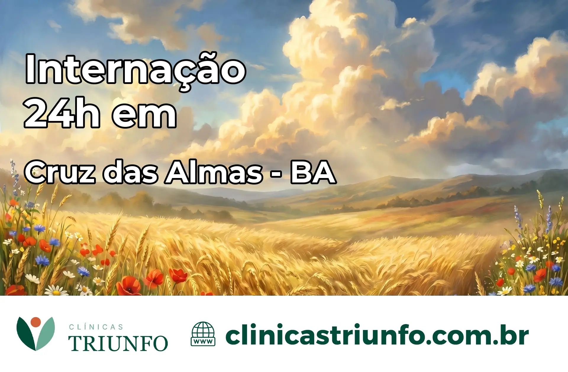 Internação 24 horas em Cruz das Almas – BA