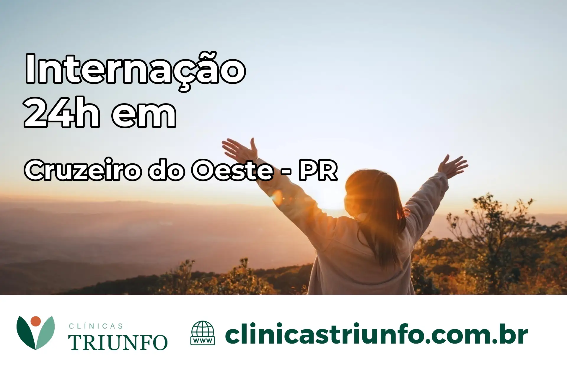 Internação 24 horas em Cruzeiro do Oeste – PR