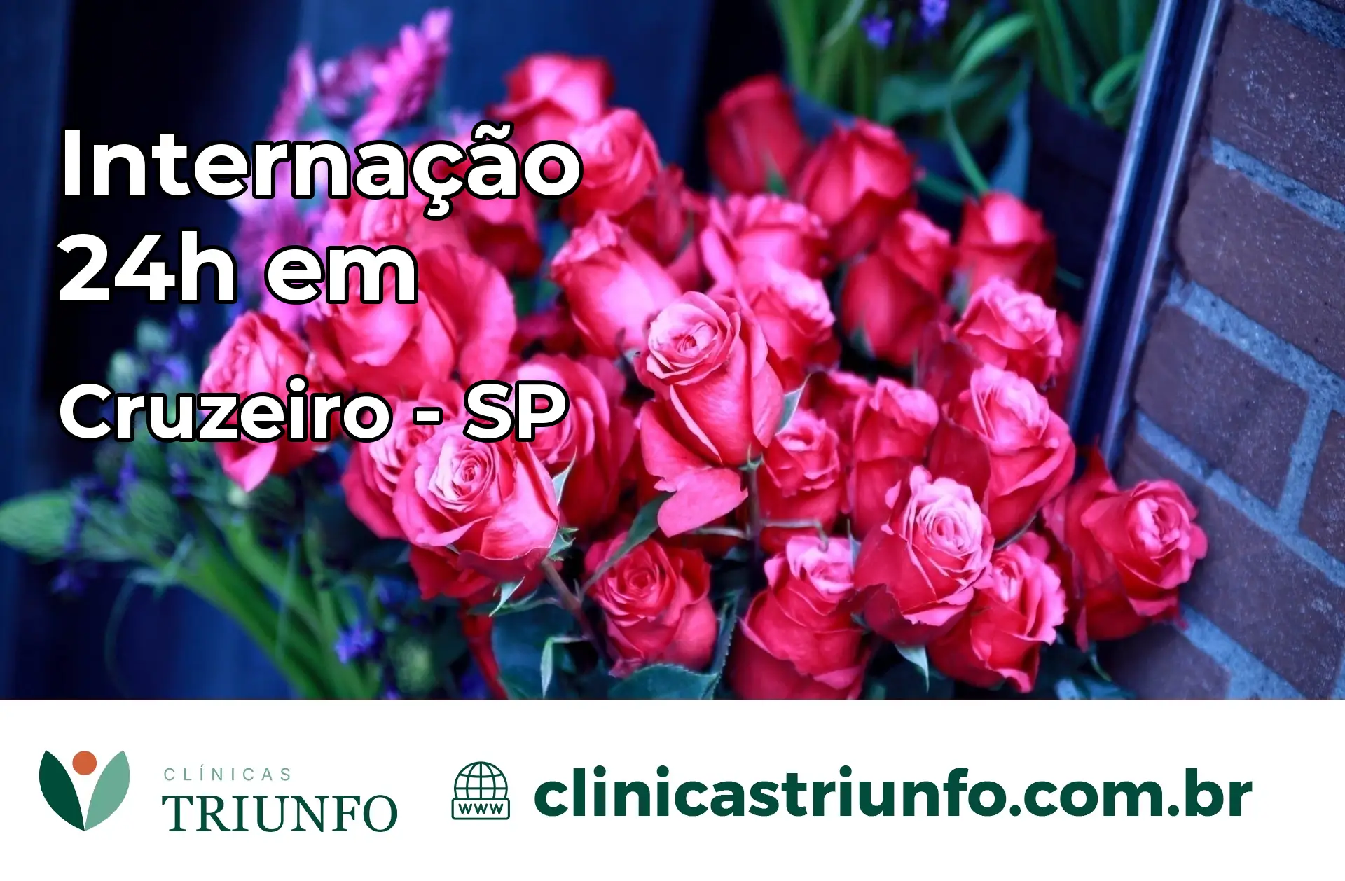Internação 24 horas em Cruzeiro – SP