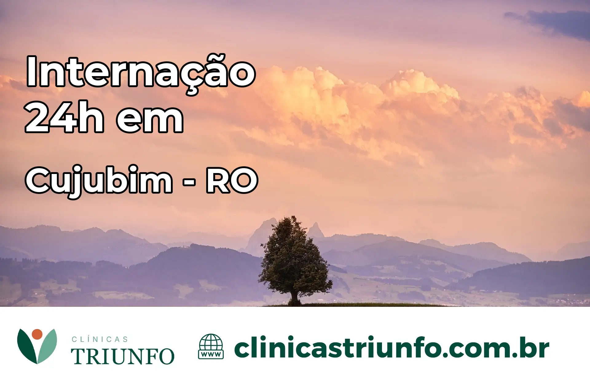 Internação 24 horas em Cujubim – RO
