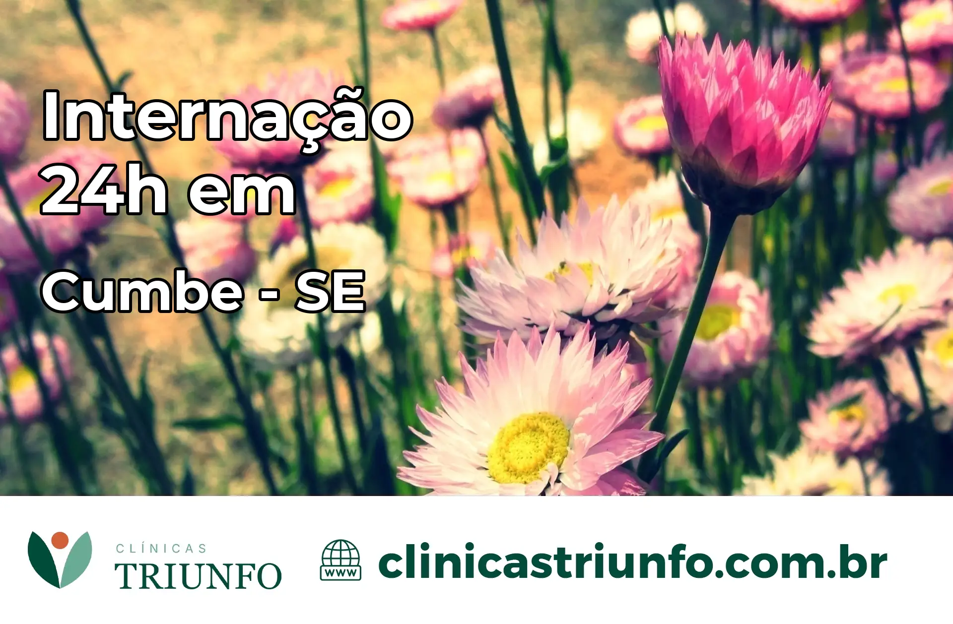 Internação 24 horas em Cumbe – SE
