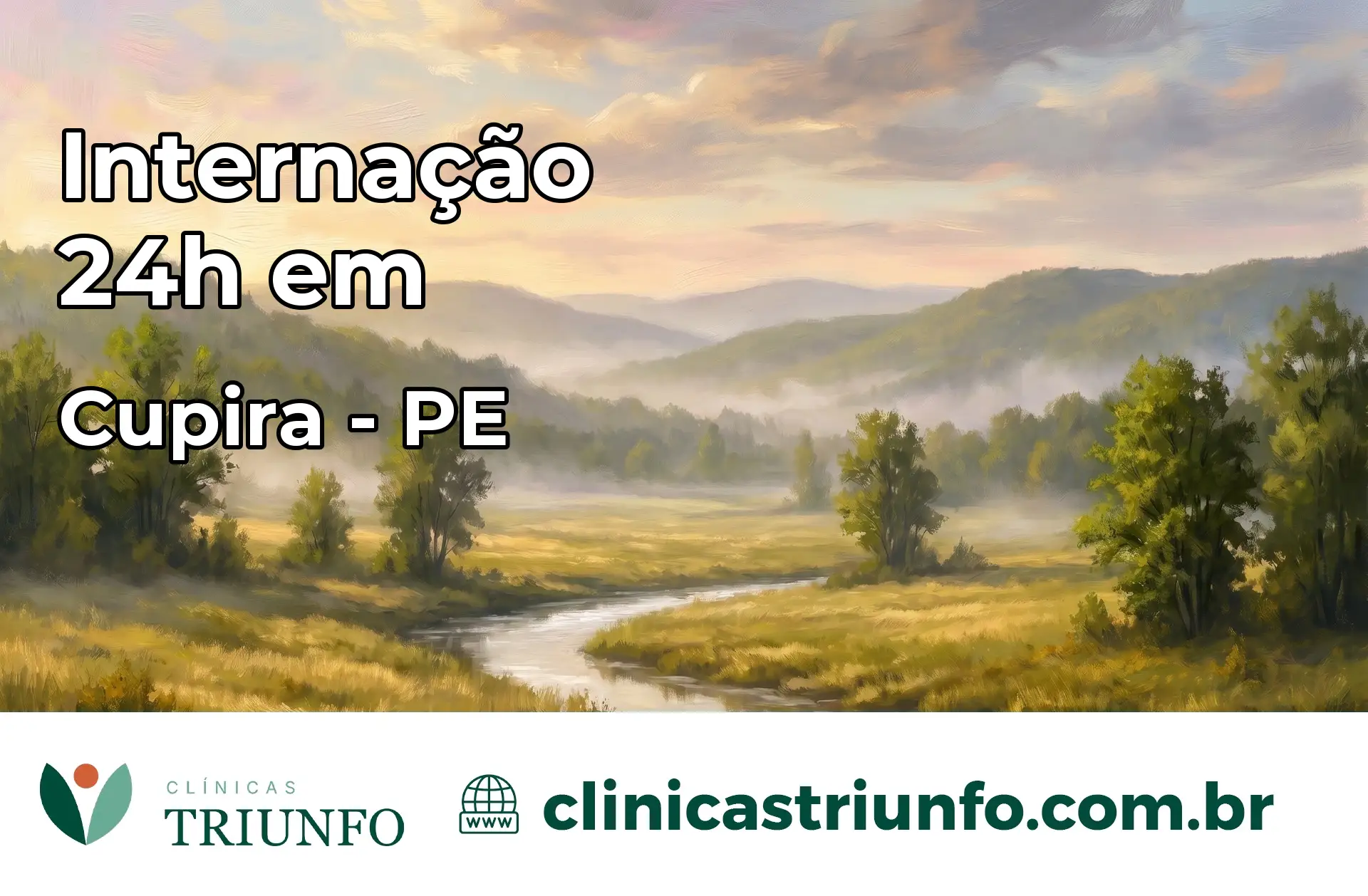 Internação 24 horas em Cupira – PE