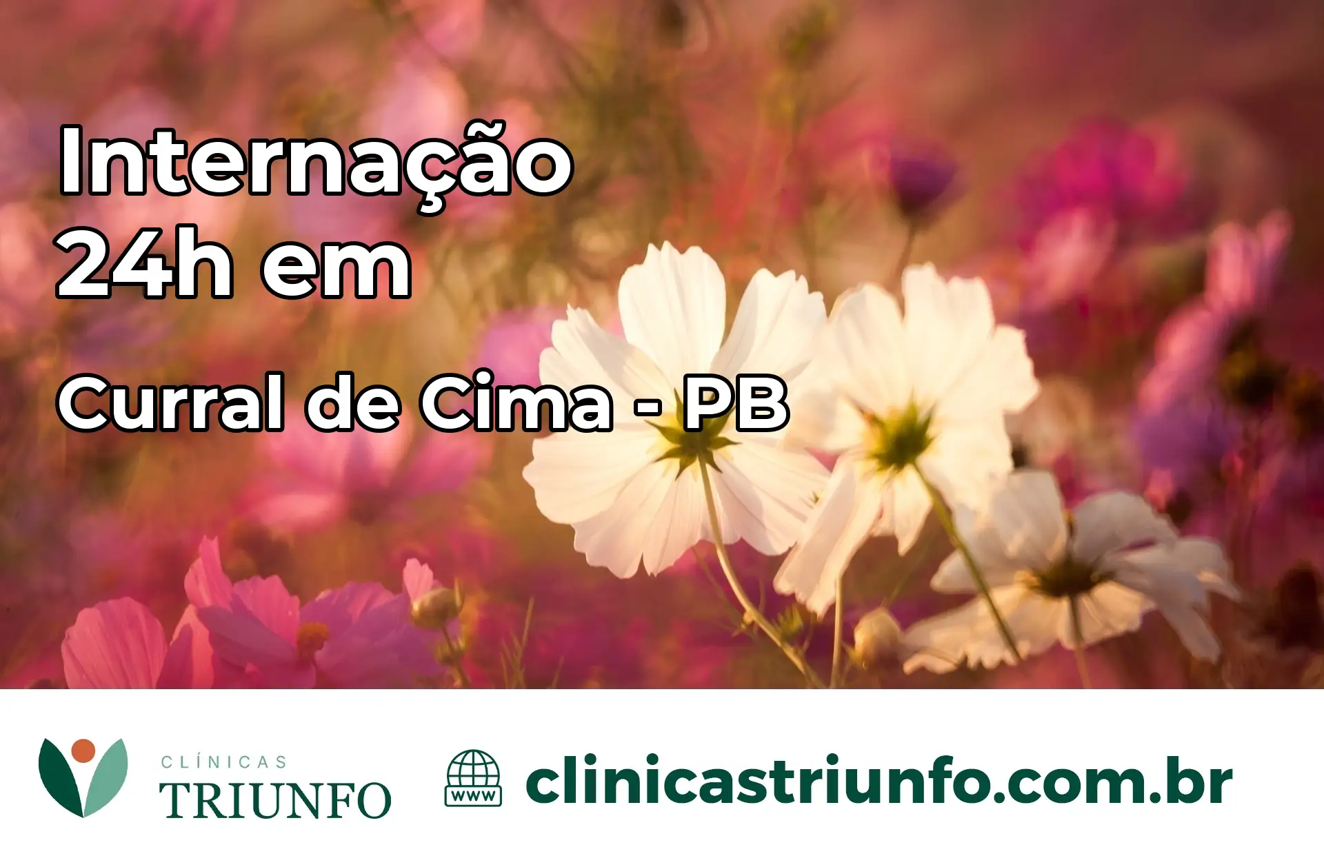 Internação 24 horas em Curral de Cima – PB