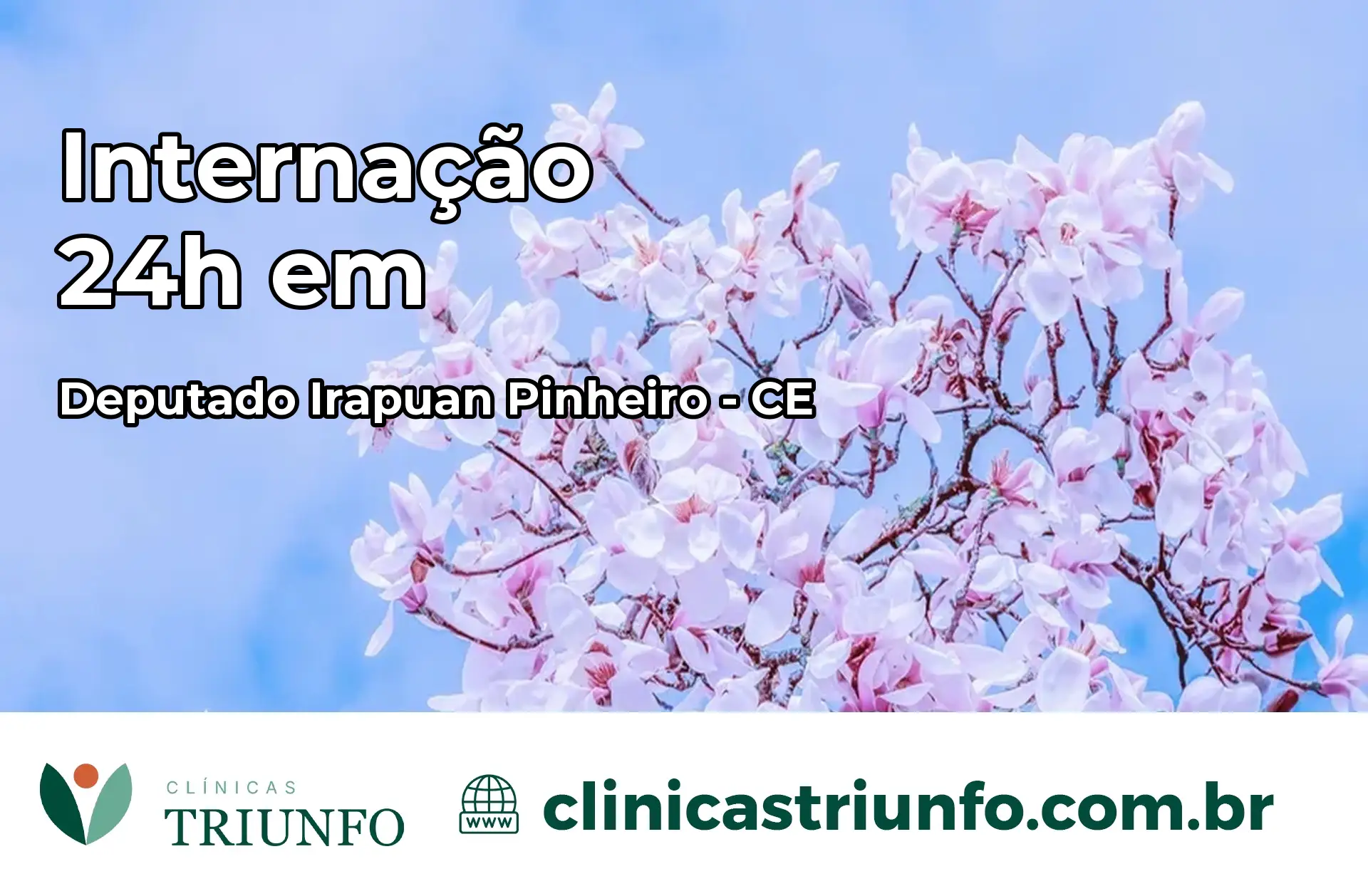 Internação 24 horas em Deputado Irapuan Pinheiro – CE