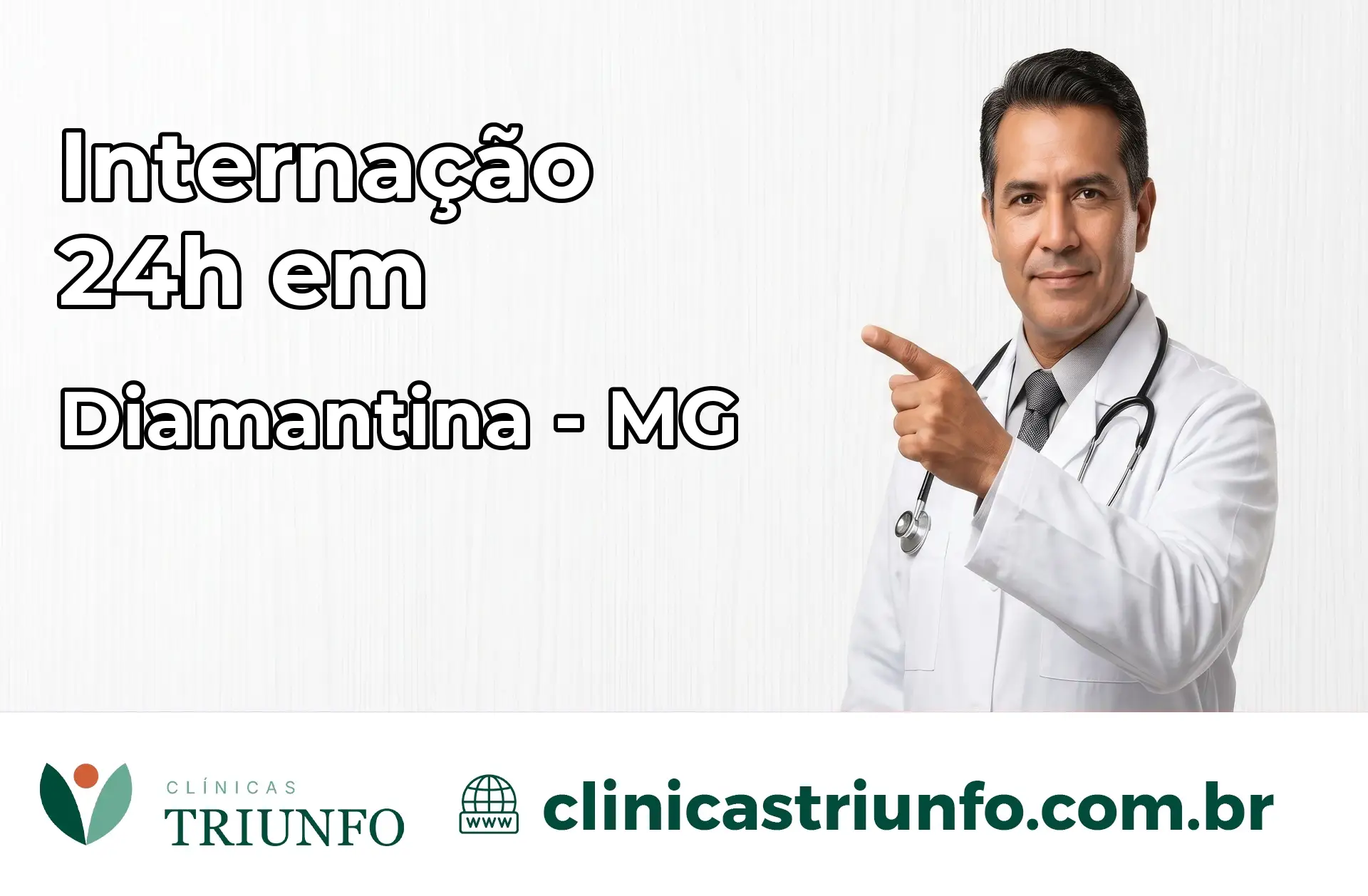 Internação 24 horas em Diamantina – MG