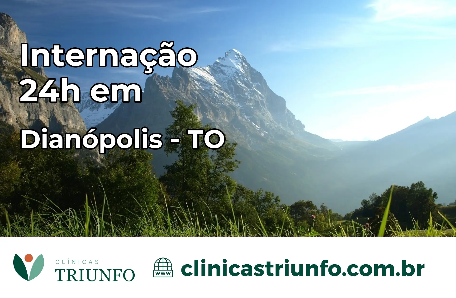 Internação 24 horas em Dianópolis – TO