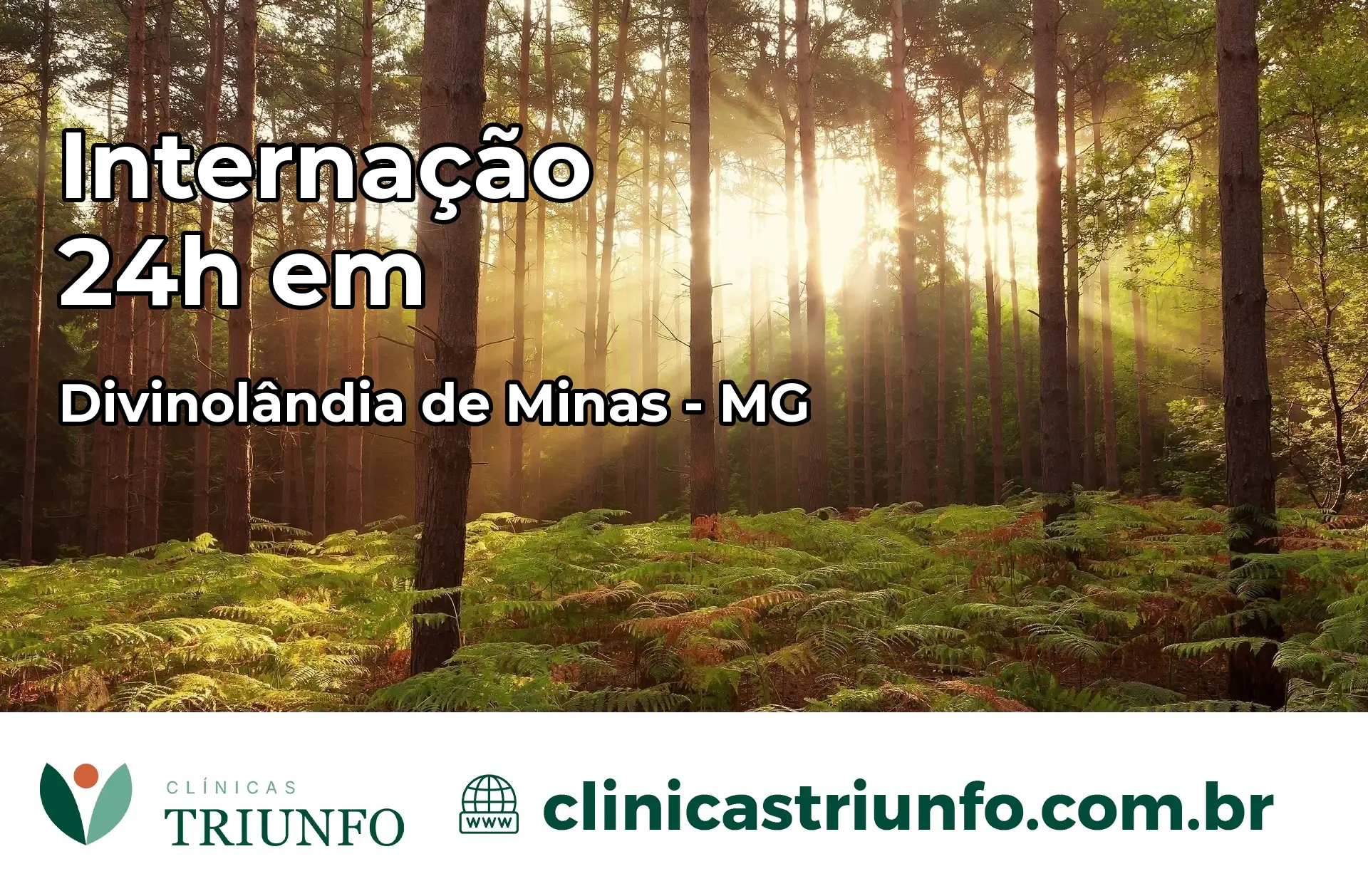 Internação 24 horas em Divinolândia de Minas – MG
