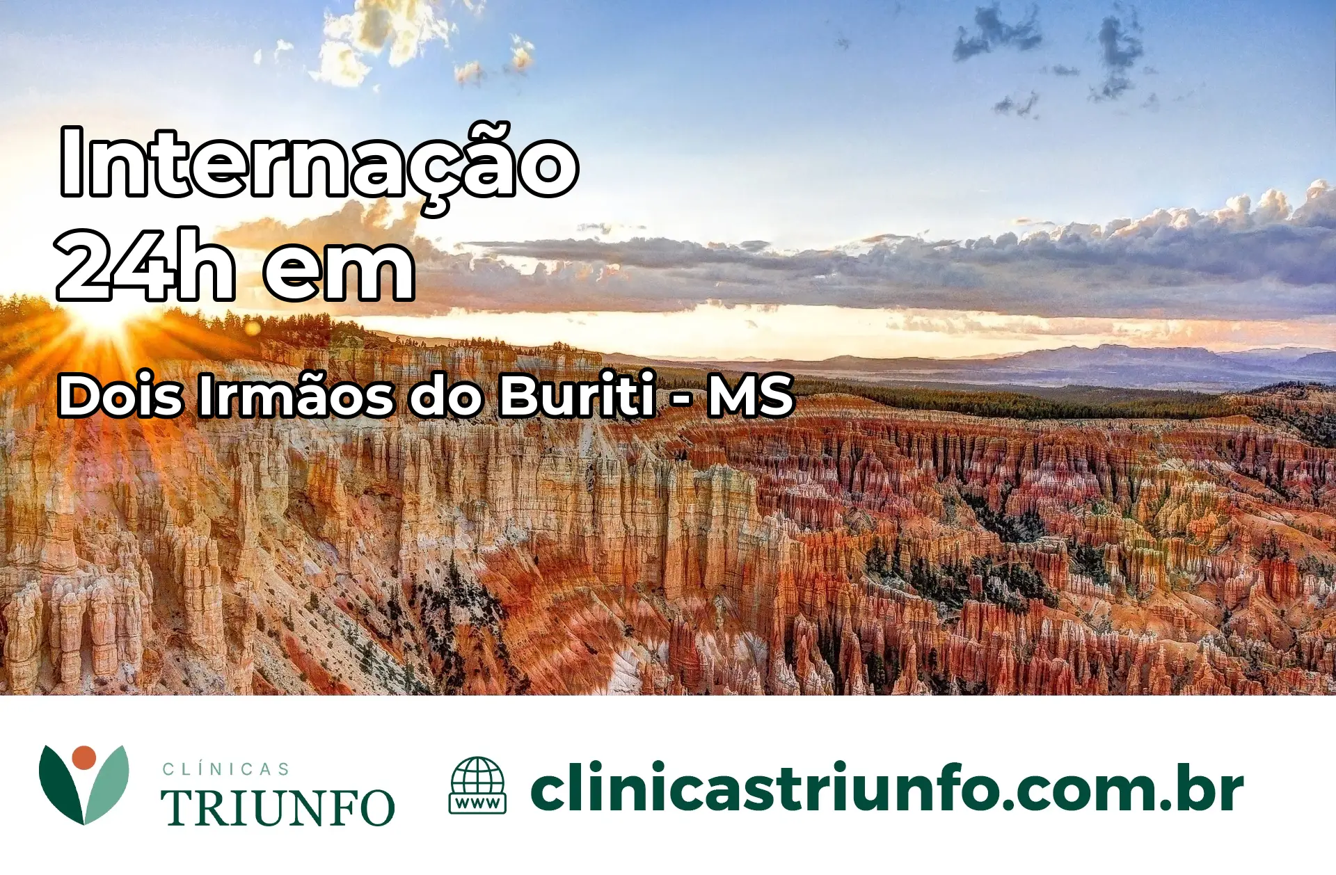 Internação 24 horas em Dois Irmãos do Buriti – MS