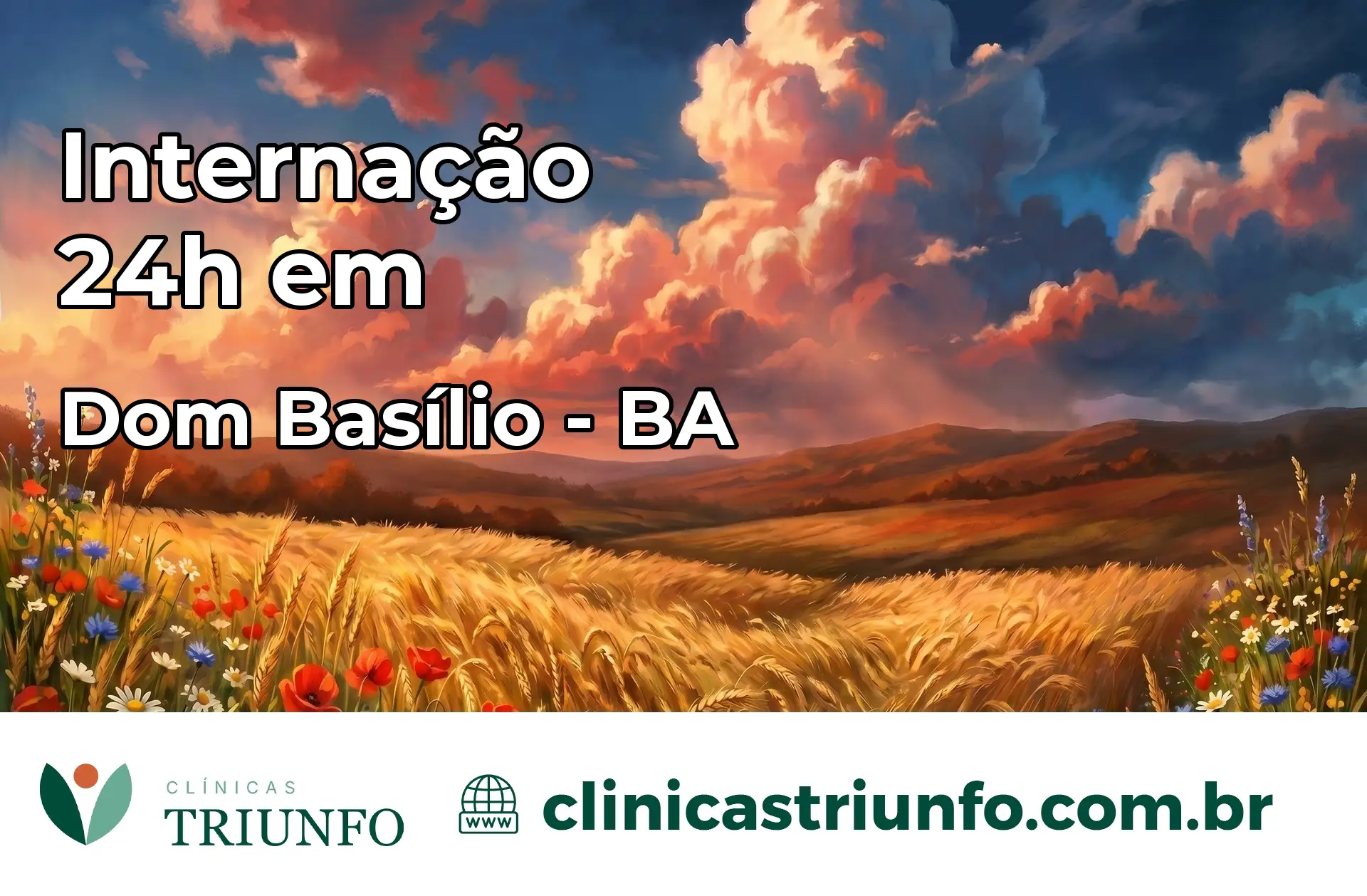 Internação 24 horas em Dom Basílio – BA
