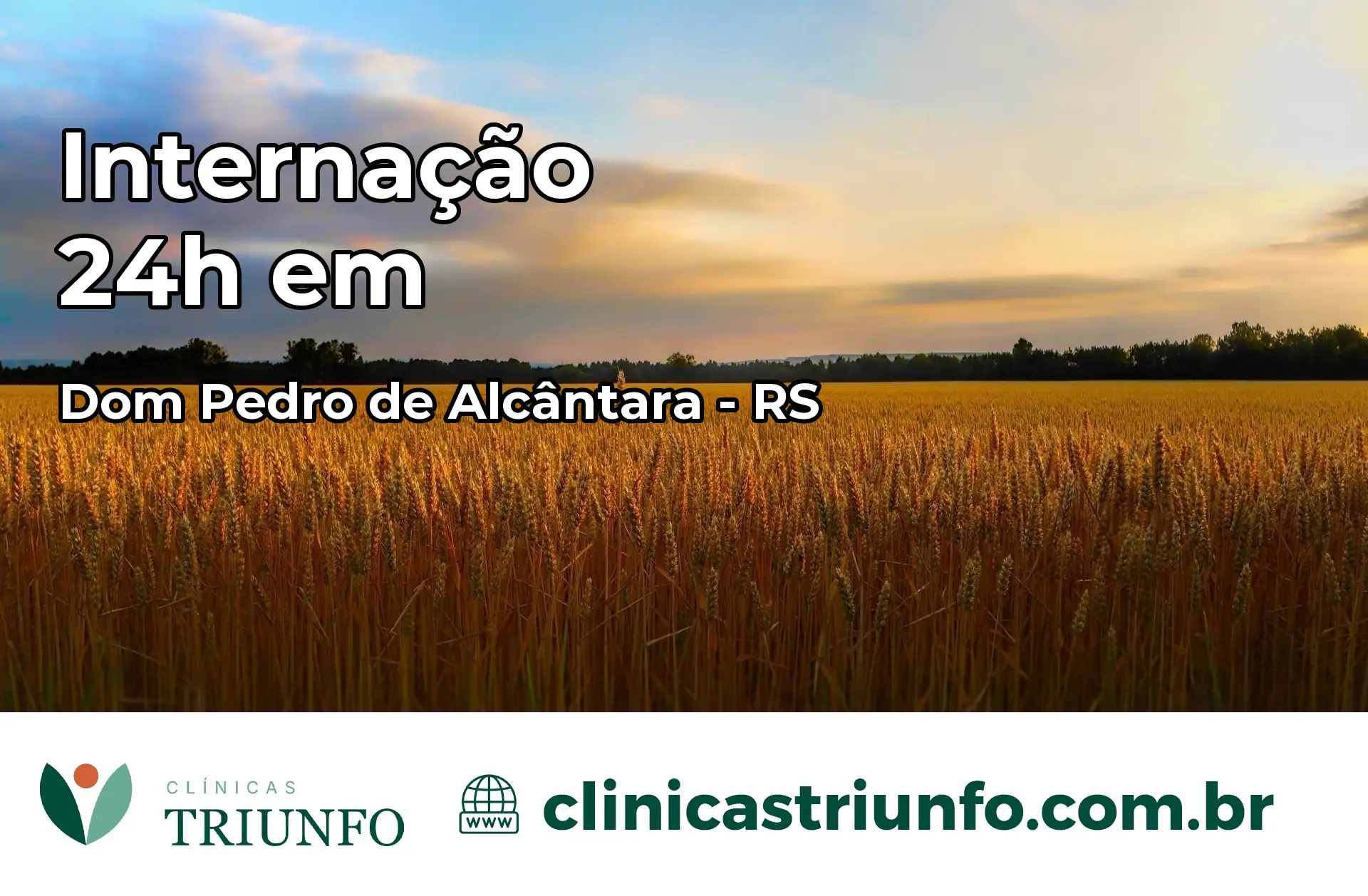 Internação 24 horas em Dom Pedro de Alcântara – RS