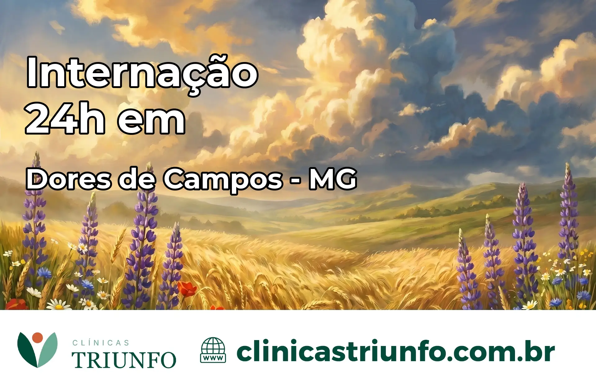 Internação 24 horas em Dores de Campos – MG