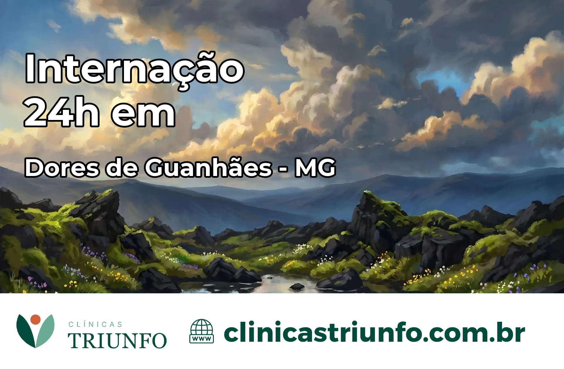 Internação 24 horas em Dores de Guanhães – MG