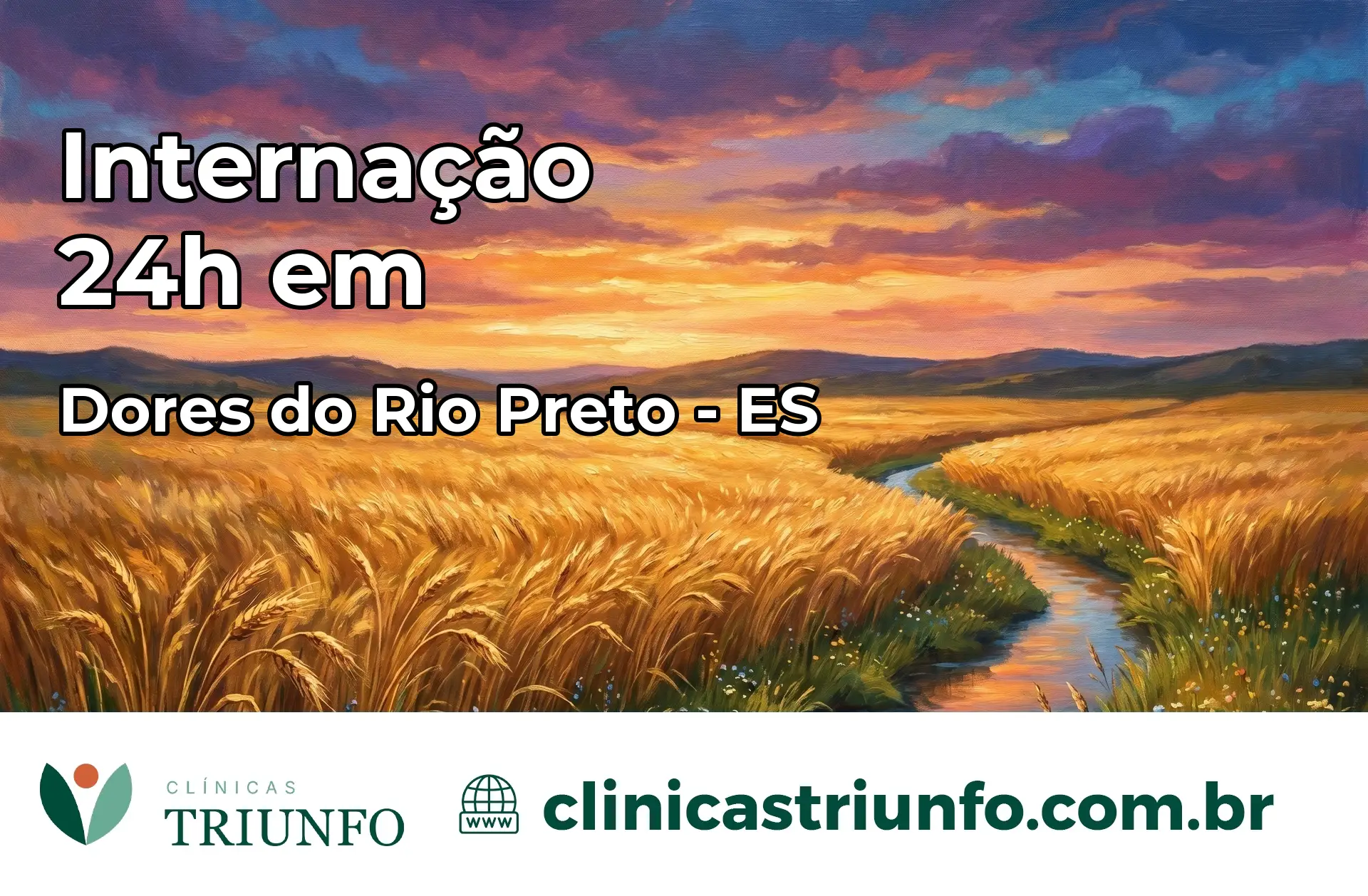 Internação 24 horas em Dores do Rio Preto – ES