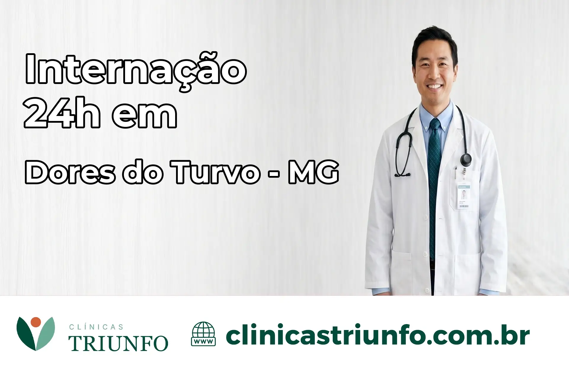 Internação 24 horas em Dores do Turvo – MG