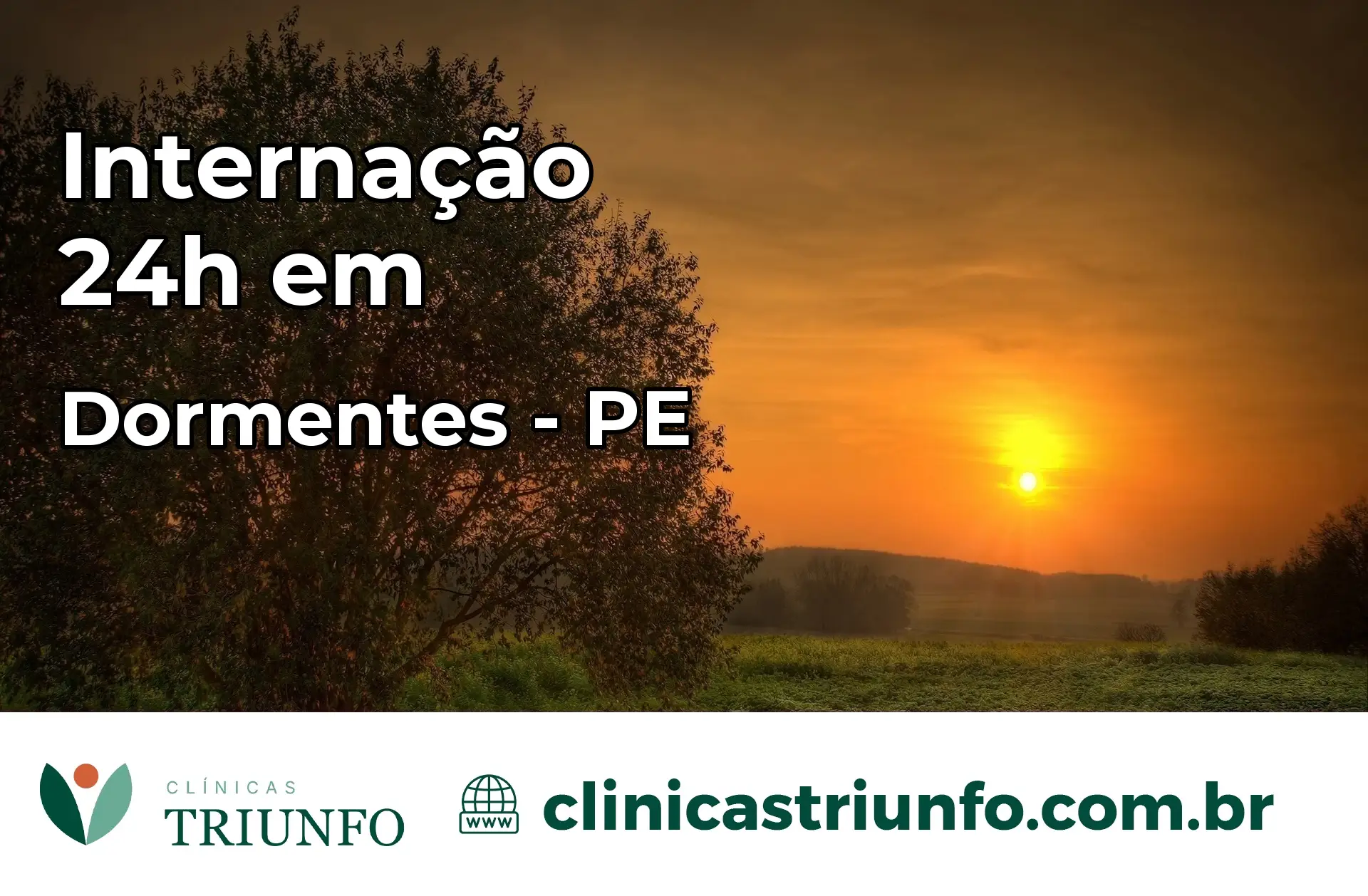 Internação 24 horas em Dormentes – PE