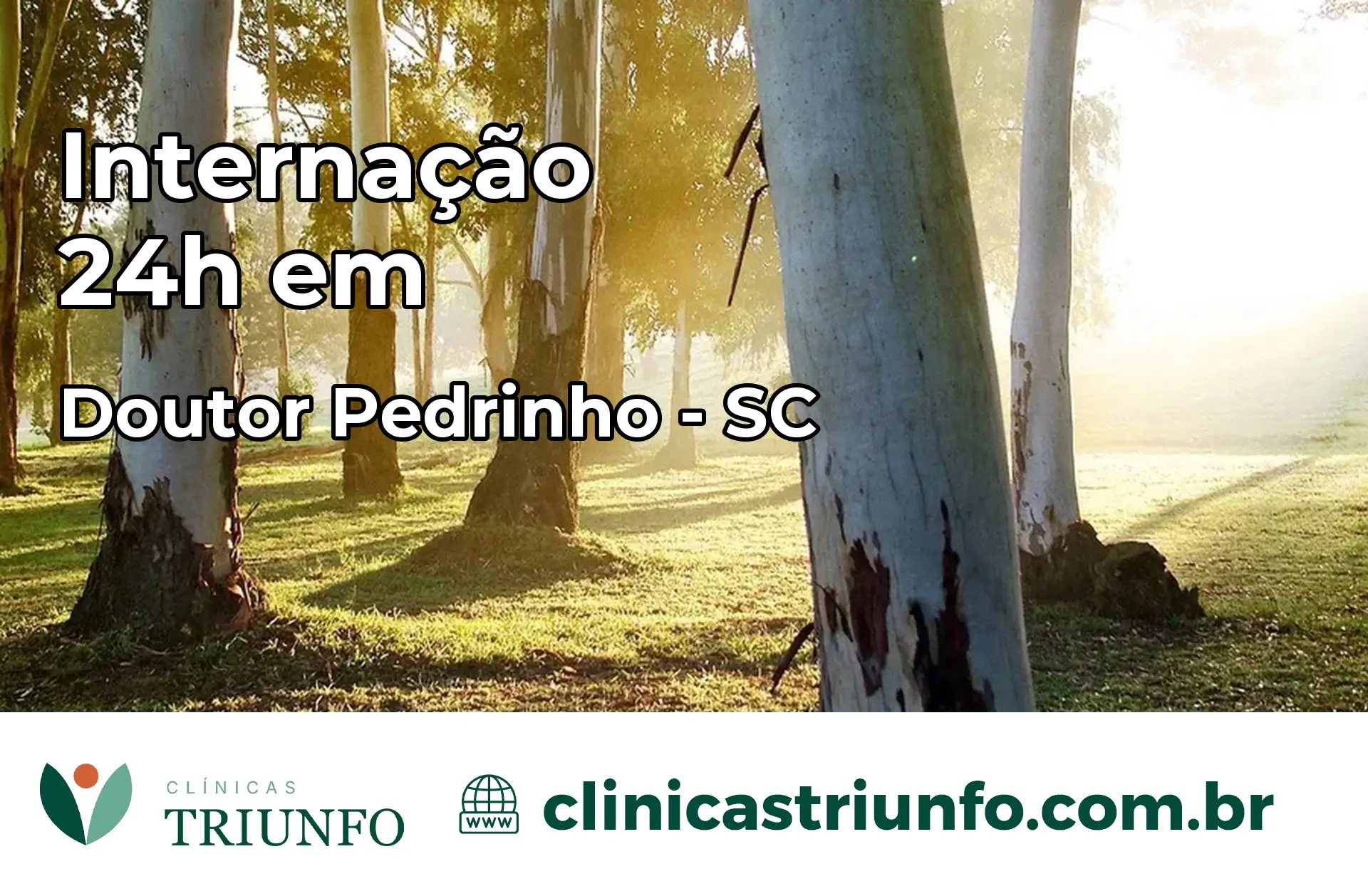 Internação 24 horas em Doutor Pedrinho – SC