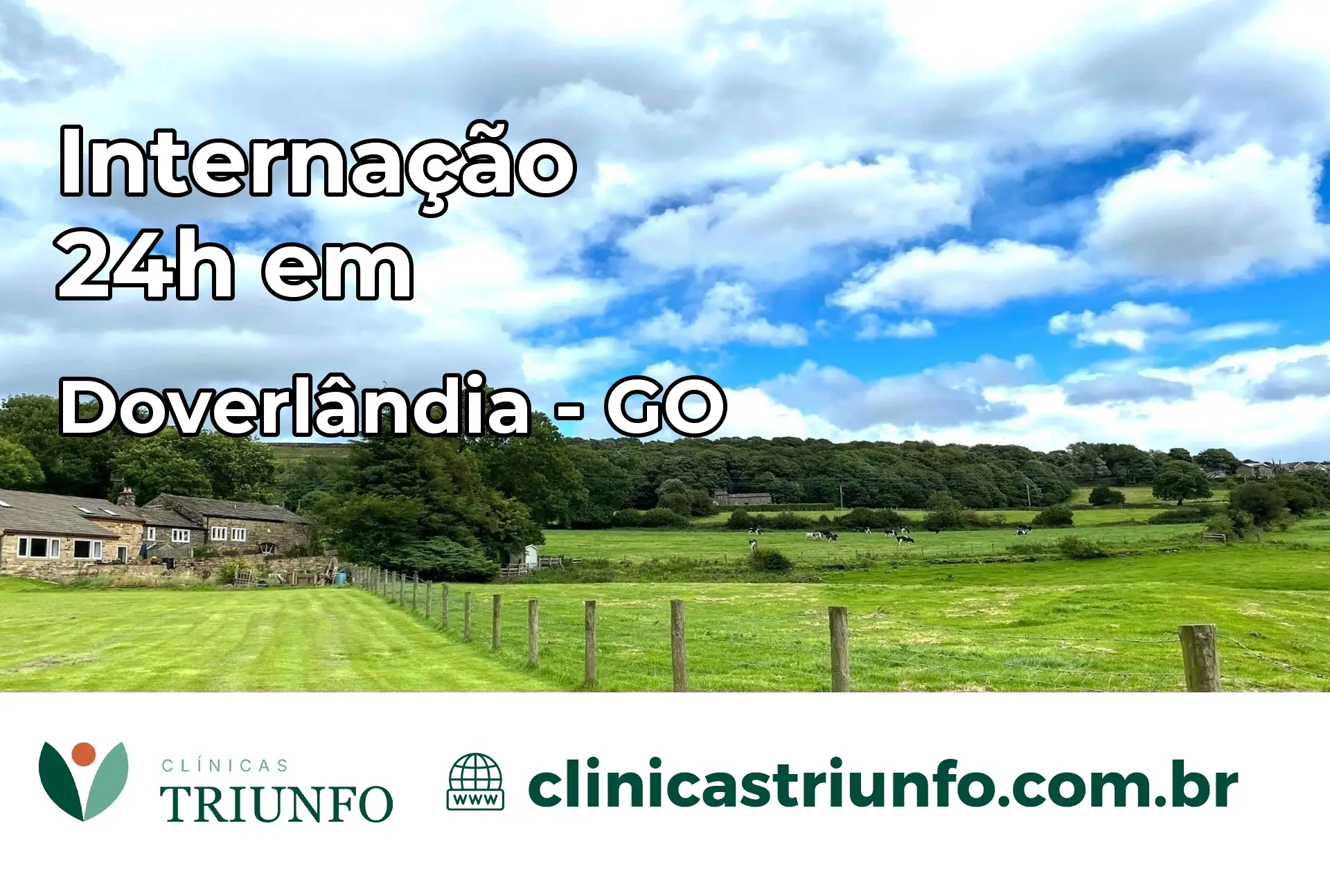 Internação 24 horas em Doverlândia – GO