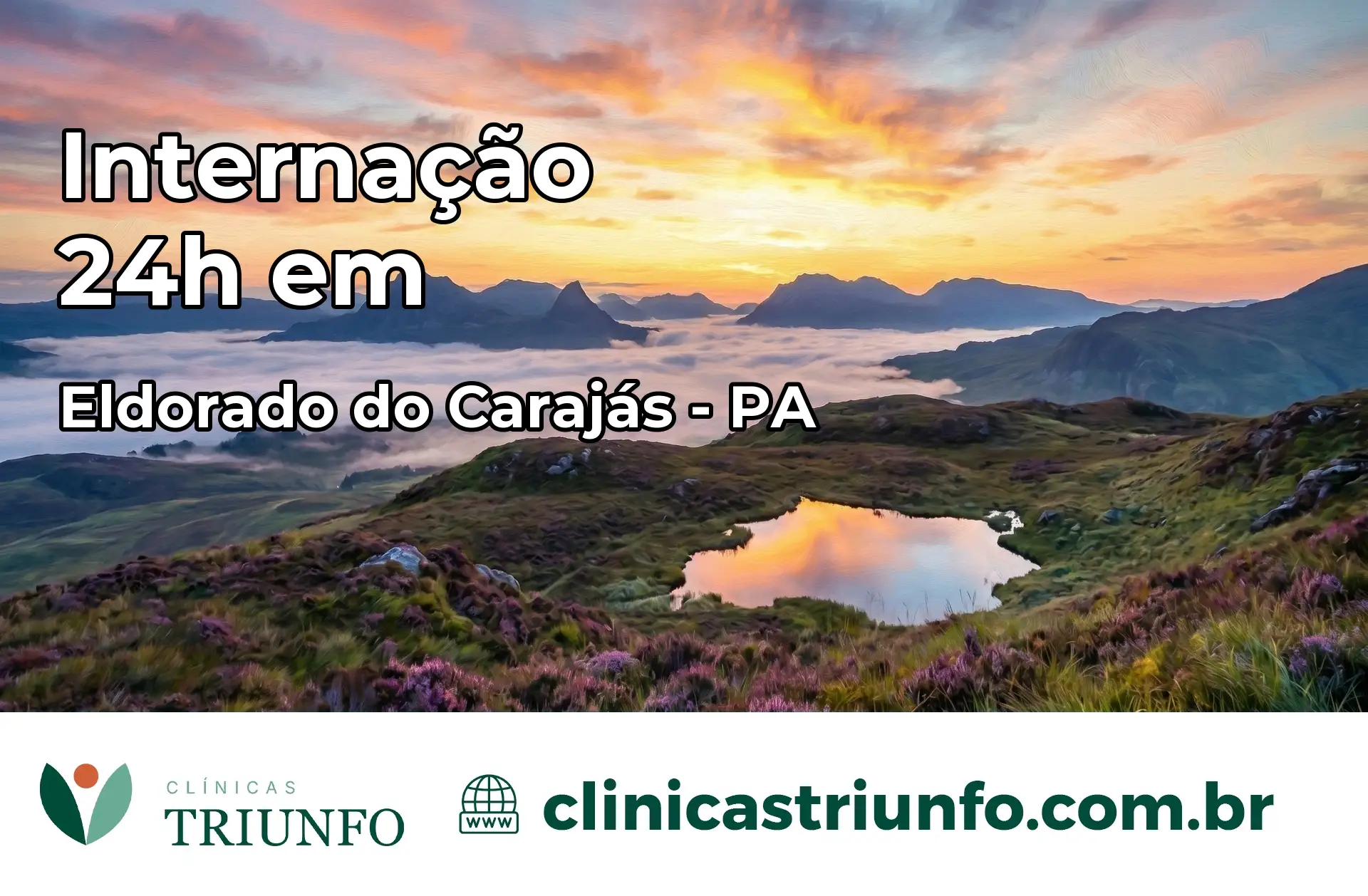 Internação 24 horas em Eldorado do Carajás – PA