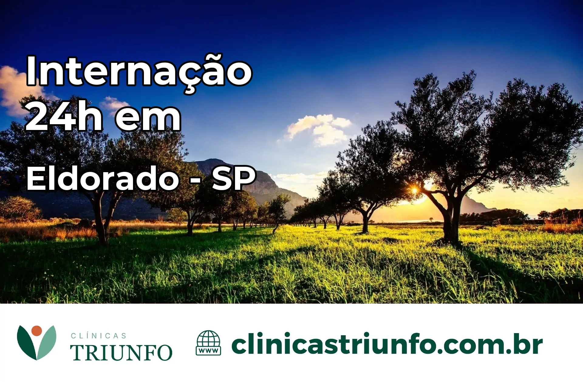 Internação 24 horas em Eldorado – SP