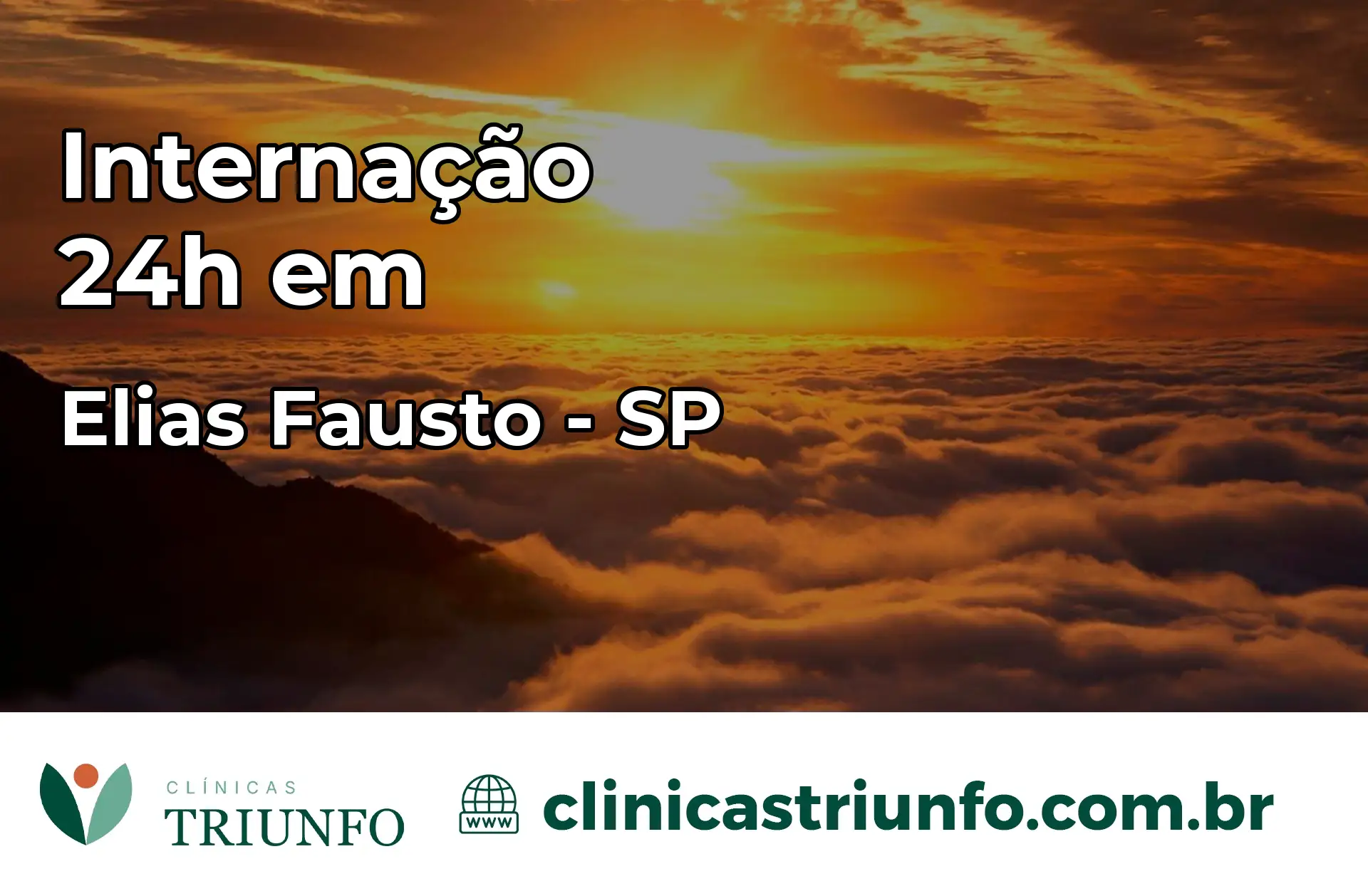 Internação 24 horas em Elias Fausto – SP